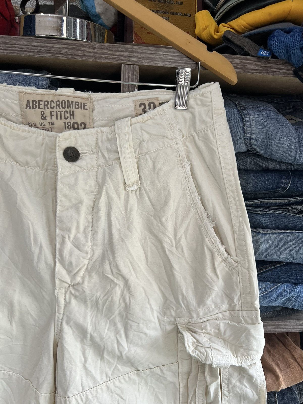 Abercrombie & Fitch 🔥Abercrombie & Fitch Short Pant Cargo Size US 32 / EU 48 - 4 Thumbnail