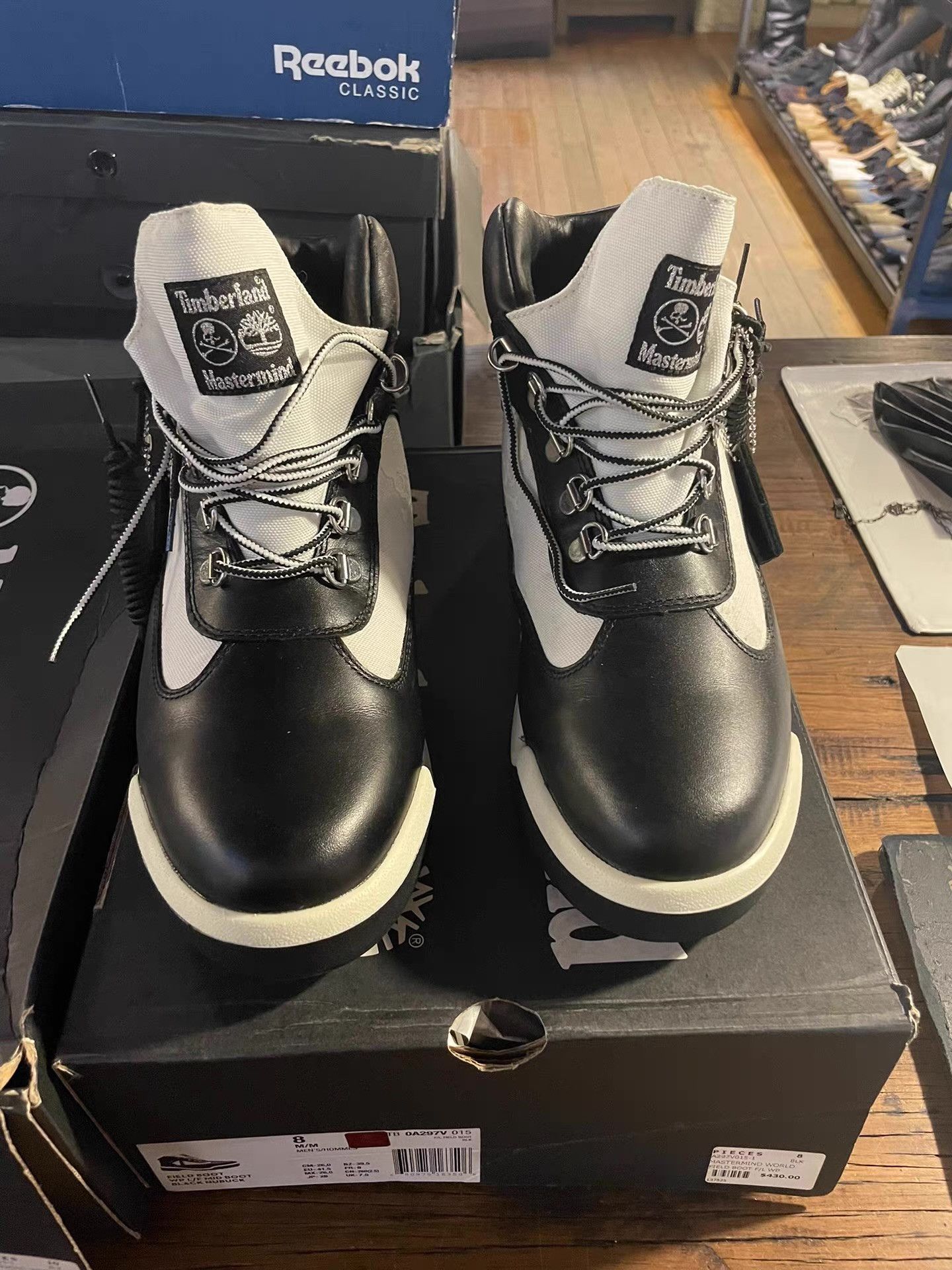 Mastermind Japan MASTERMIND JAPAN x TIMBERLAND Field Boots Ｑ25 Size US 7 / EU 40 - 1 Thumbnail