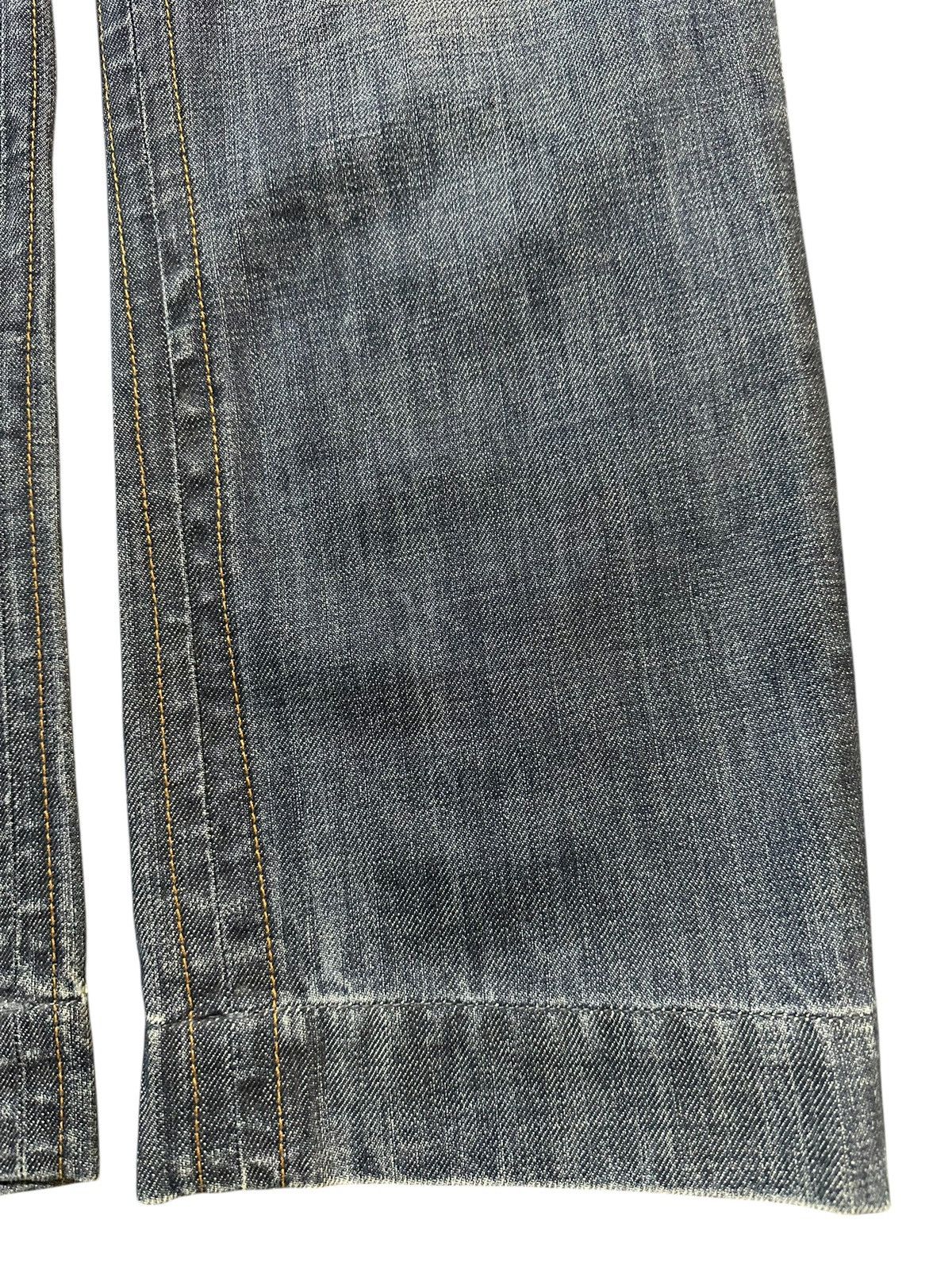 Japanese Brand Vintage Japanese Brand Blue Wash Faded Style Loose Jeans Size US 30 / EU 46 - 8 Thumbnail