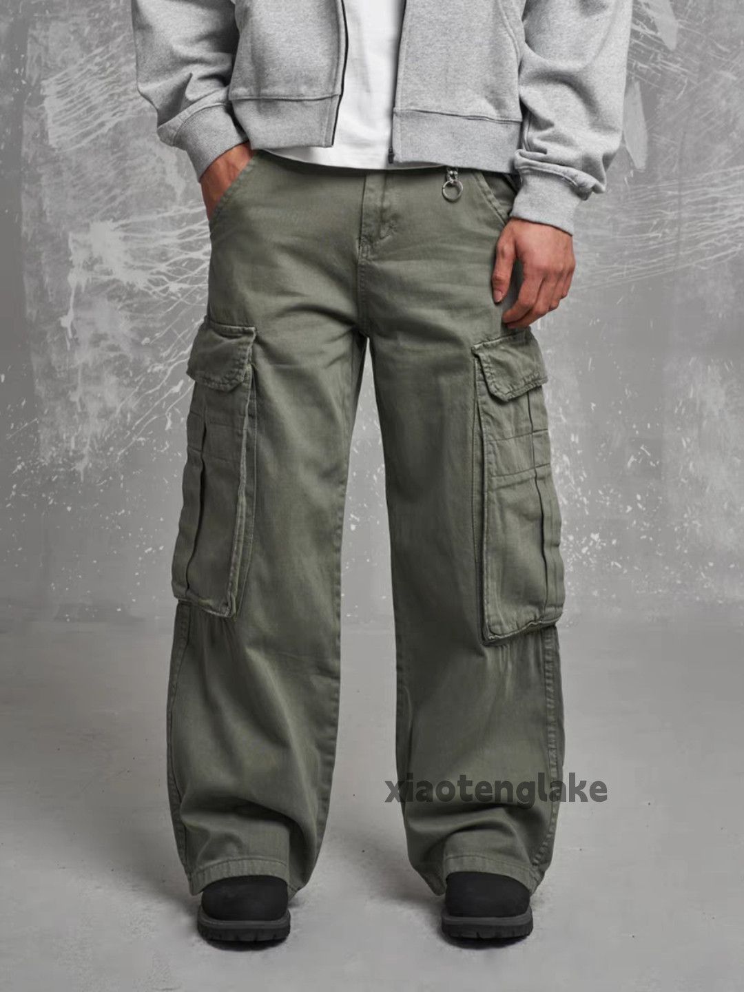 Designer × Vintage washed faded cleanfit yuppie loose baggy cargo pants Size US 32 / EU 48 - 9 Thumbnail