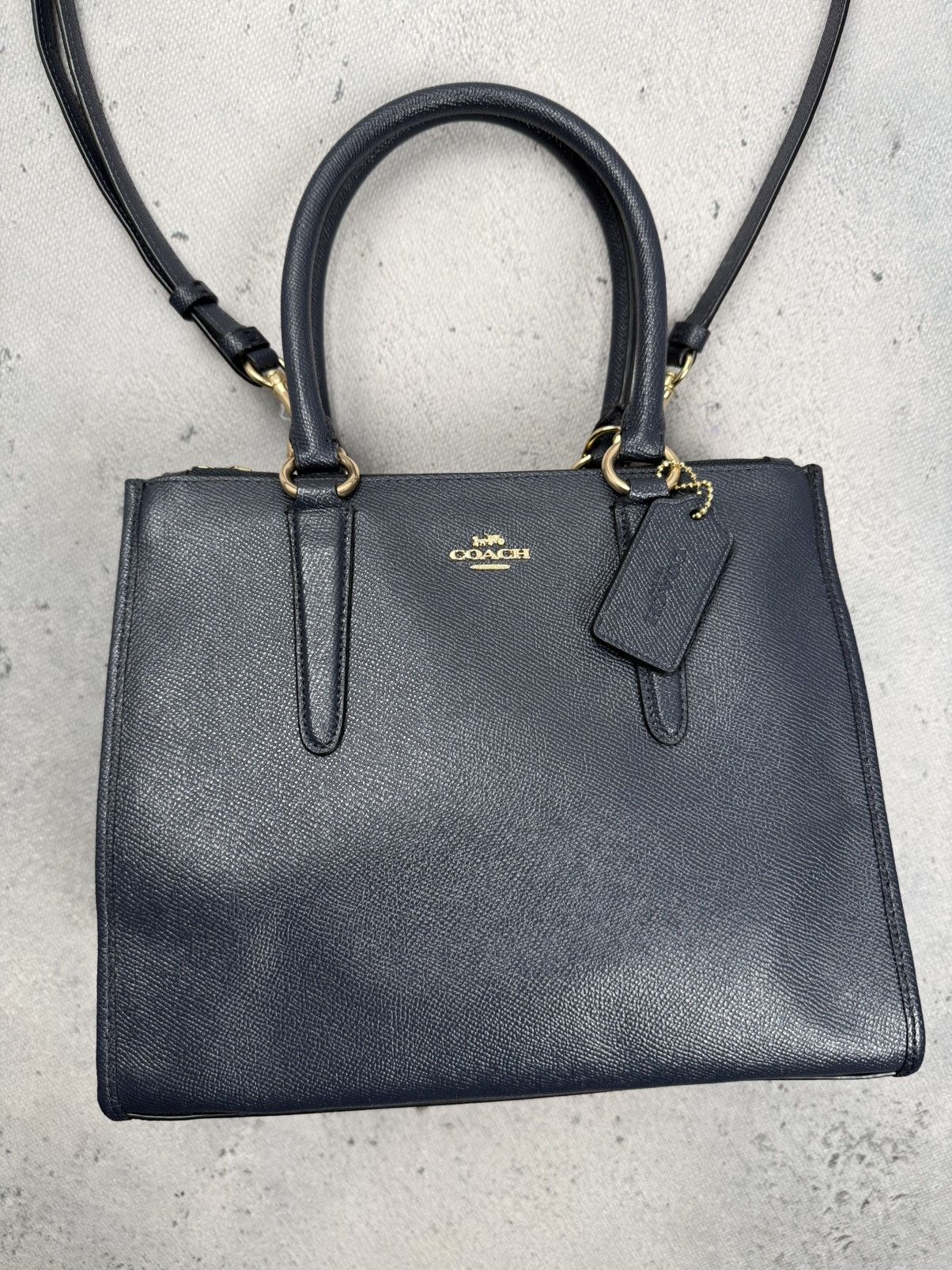 Coach Coach Crosby Carryall F14928 Leather Mini Tote Crossbody Bag Size ONE SIZE - 4 Thumbnail