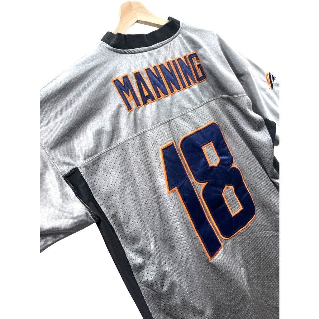 NFL × Reebok × Vintage VTG Reebok Denver Broncos Payton Manning NFL Football Jersey Size US XL / EU 56 / 4 - 6 Thumbnail