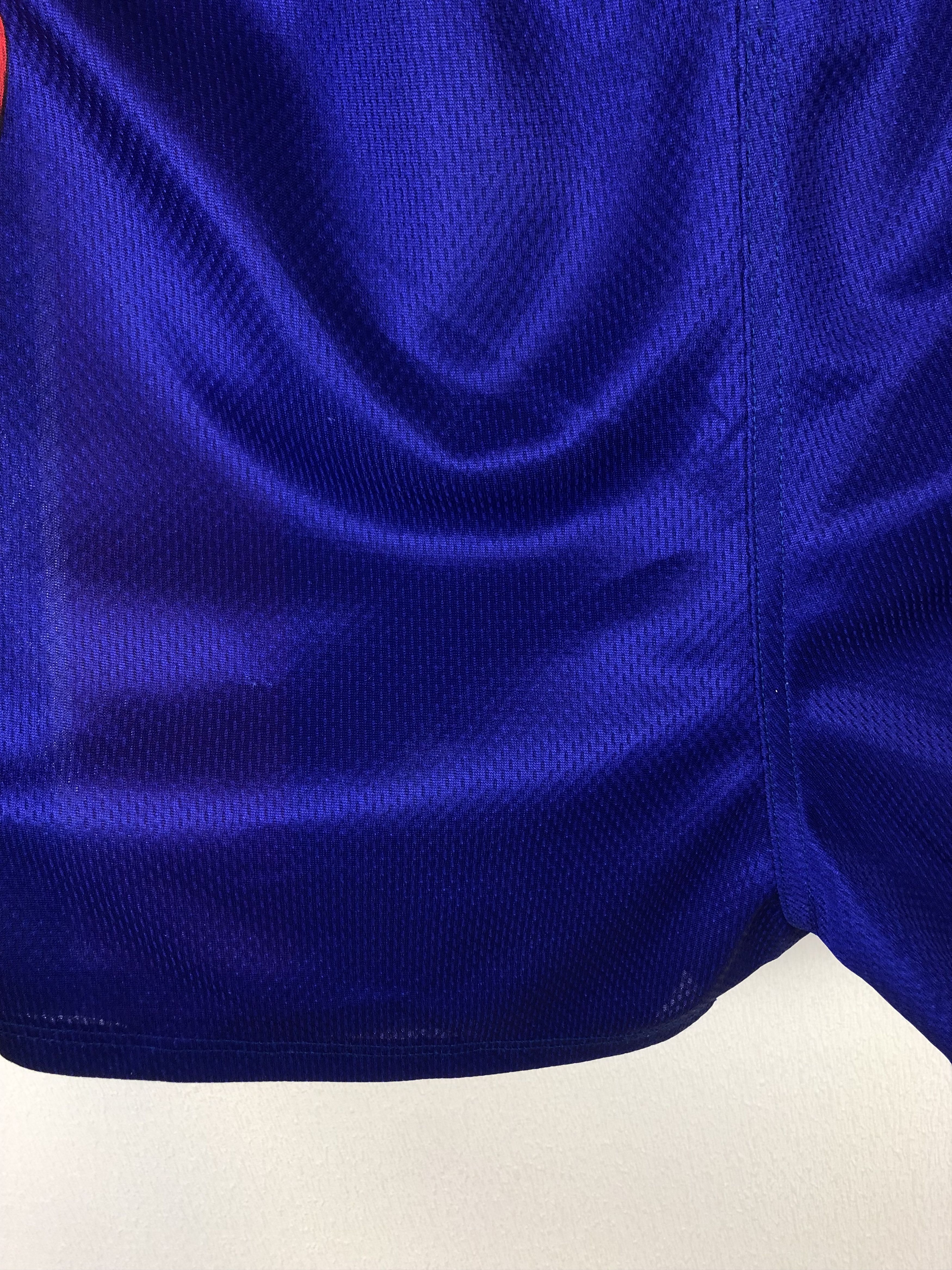 Kappa Vintage Kappa FC Barcelona Football Shorts Soccer Blue S/M Size US 32 / EU 48 - 11 Thumbnail