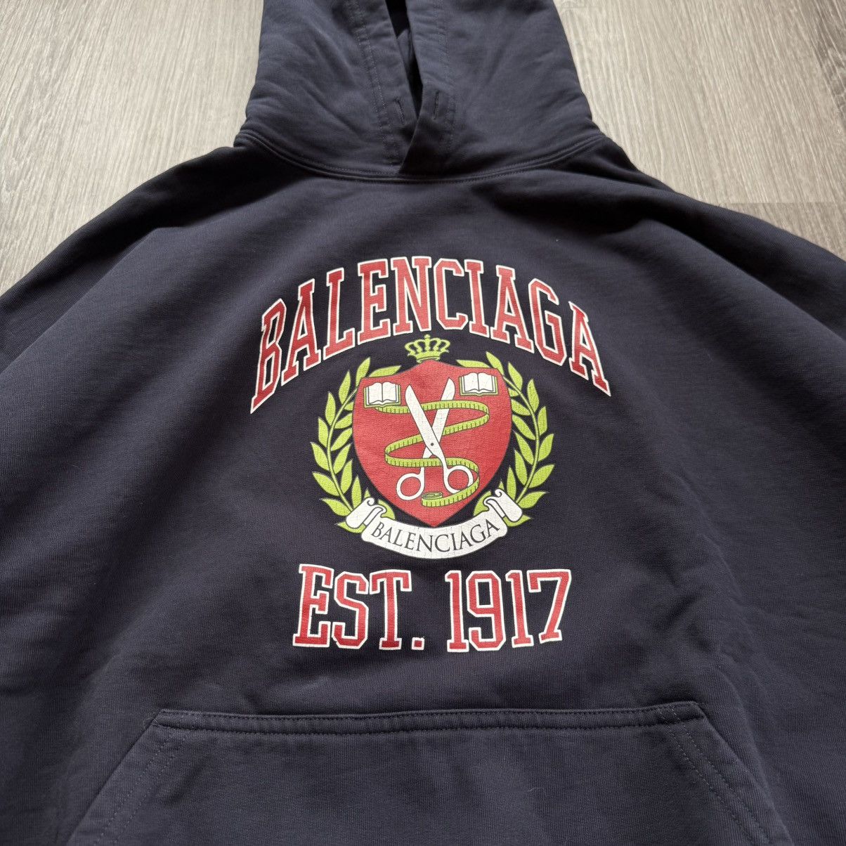 Balenciaga 1917 College Hoodie