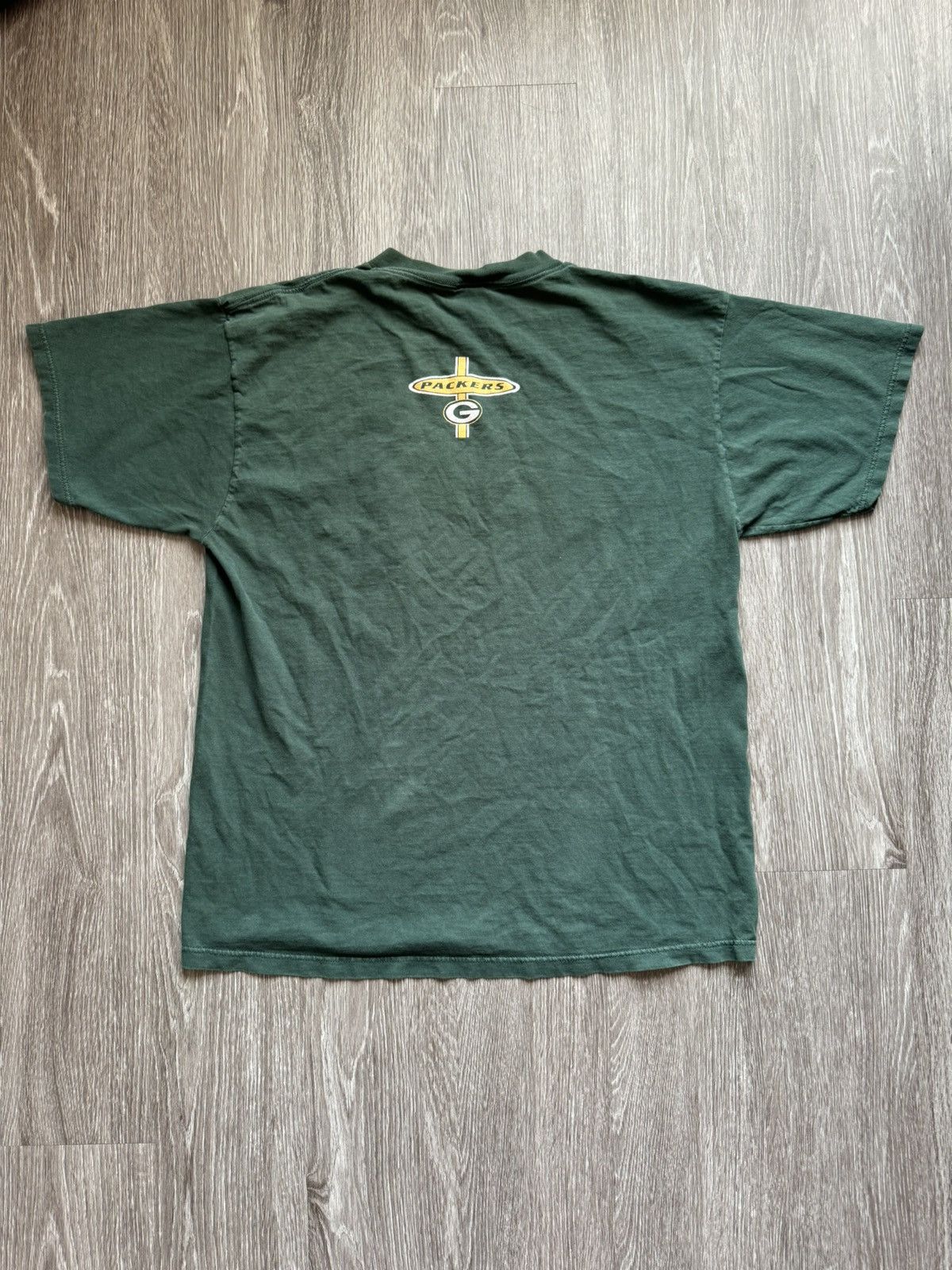 Logo 7 × NFL × Vintage Vintage 90s Green Bay Packers Shirt Logo 7 Blank Size US XL / EU 56 / 4 - 2 Thumbnail