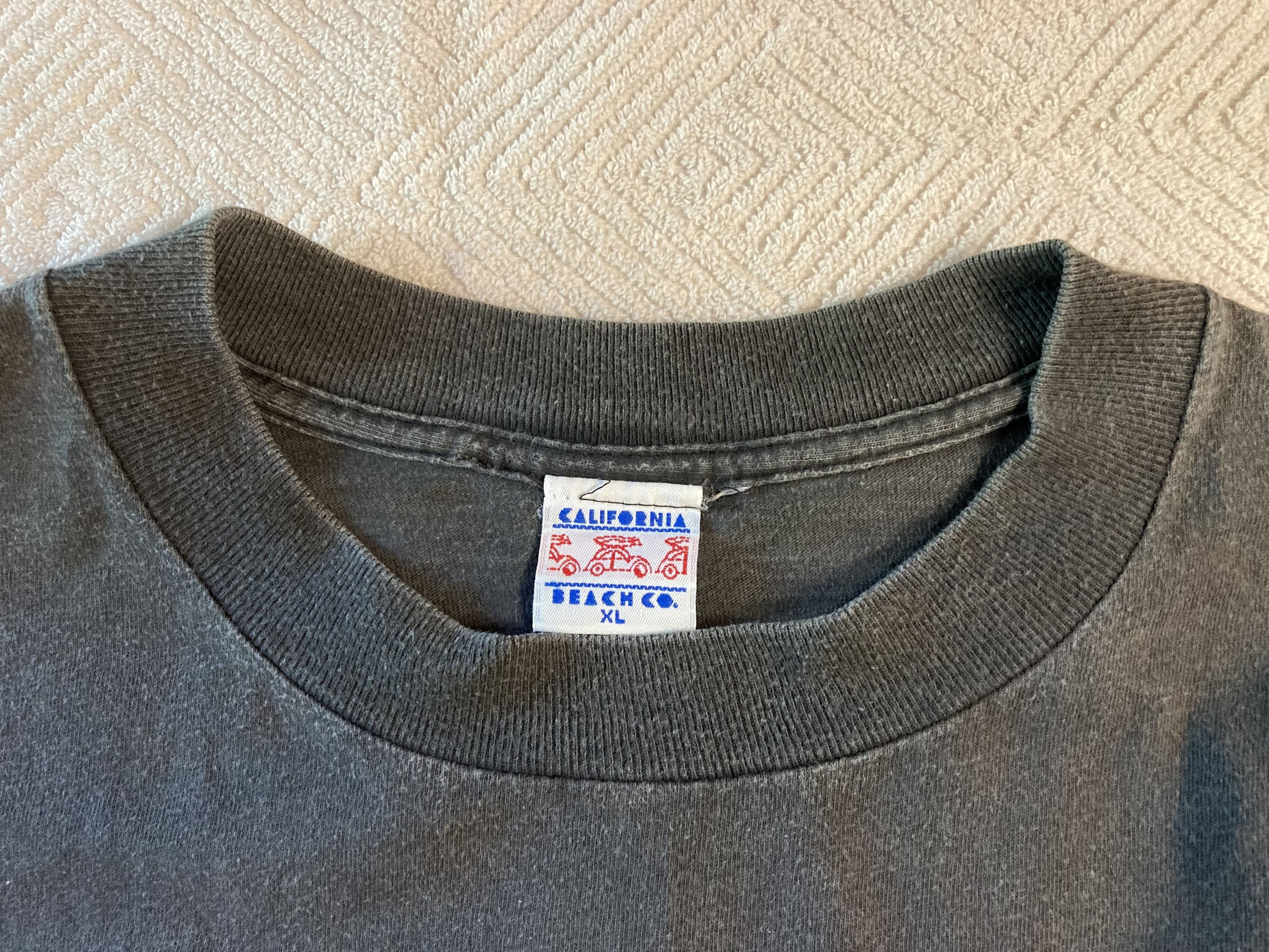 Vintage Rare Vintage California Beach Co. Single Stitch t-shirt Size US XL / EU 56 / 4 - 3 Thumbnail