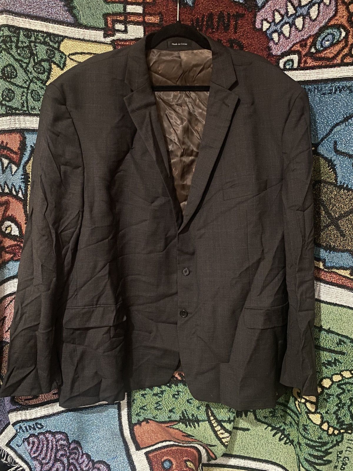 Lauren Ralph Lauren LAUREN RALPH LAUREN MEN'S BLAZER BROWN / SPLIT TAIL Size 54R - 1 Thumbnail