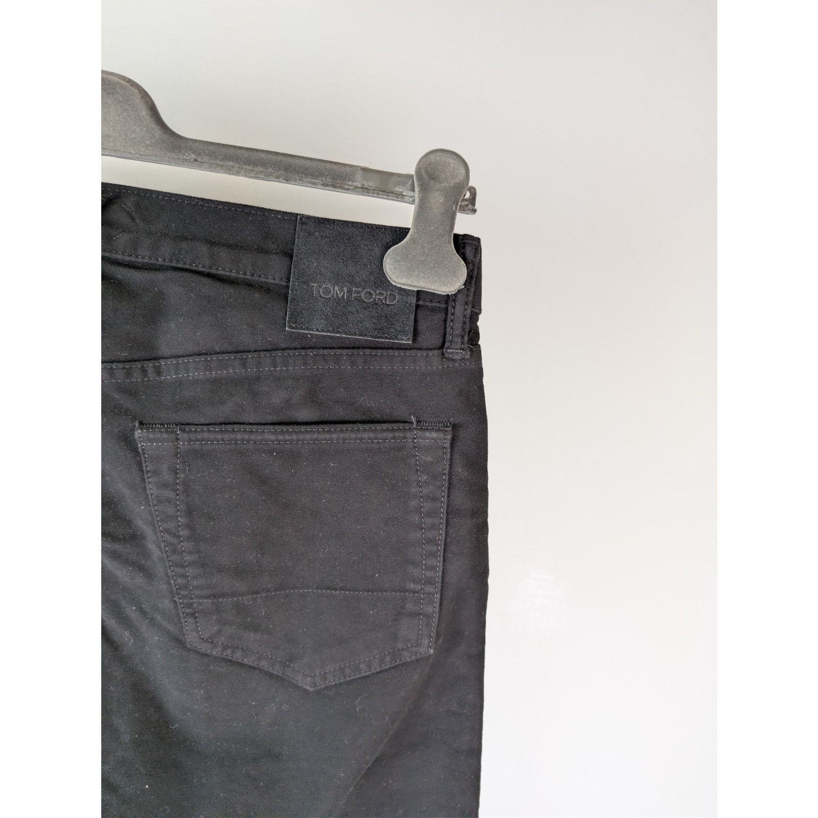 Tom Ford o1rshd1 Slim Fit Denim Jeans in Black Size US 32 / EU 48 - 14 Thumbnail