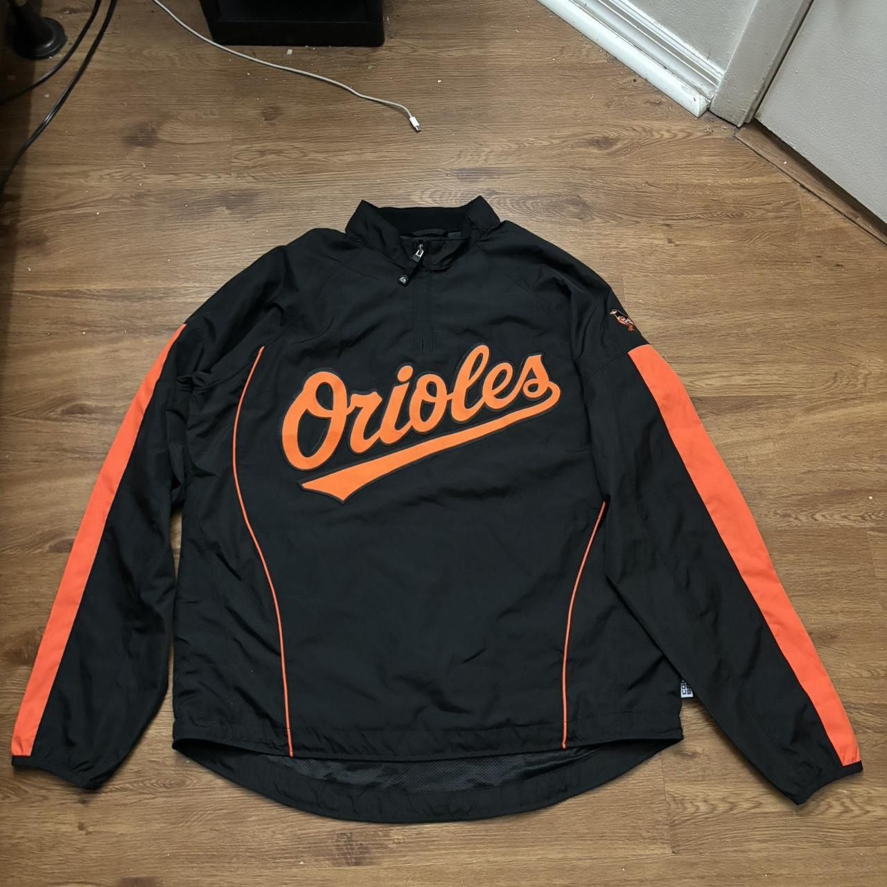Baltimore Orioles Vintage Quarter Zip Pullover