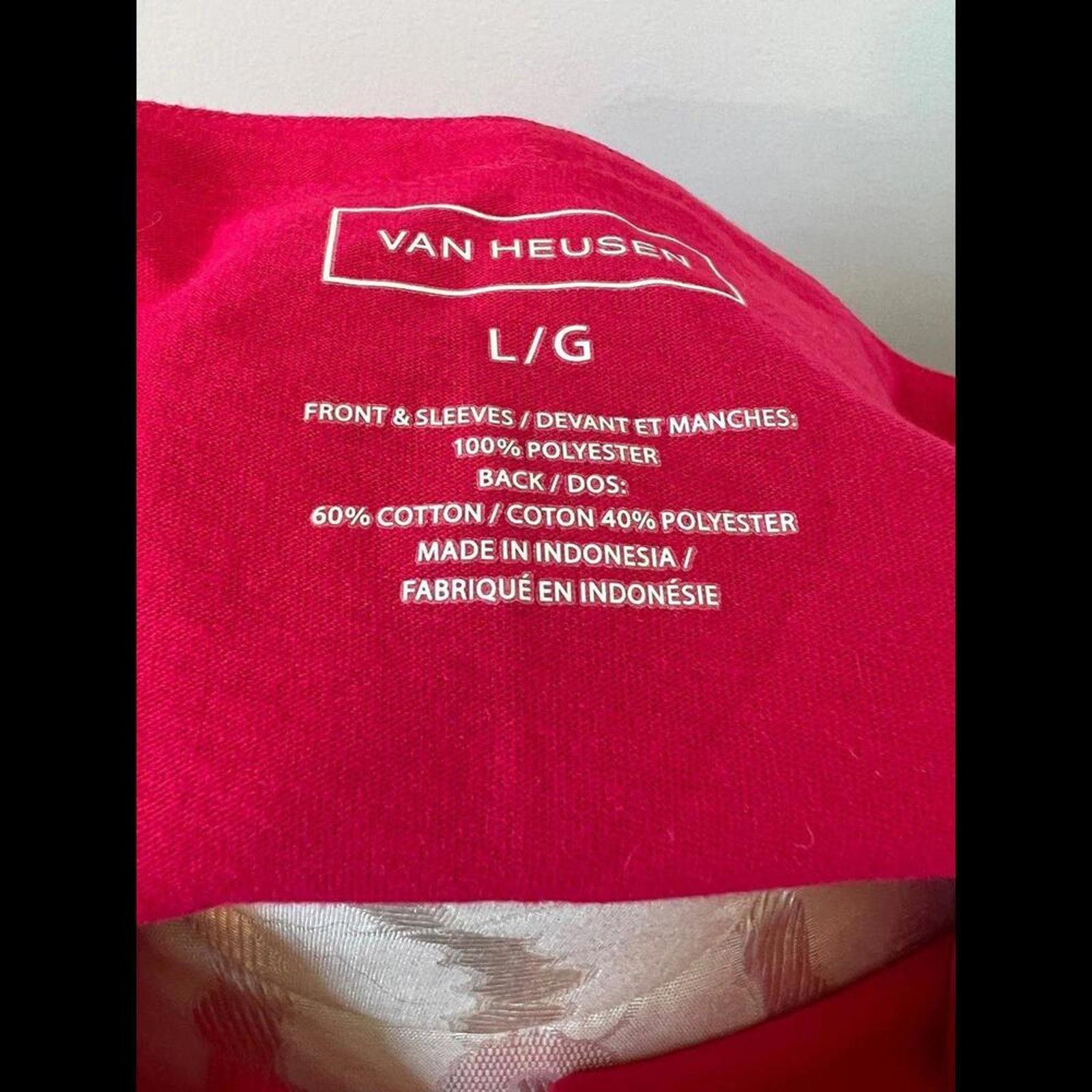 Van Heusen Van Heusen Short Sleeve Split Neckline Blouse Large Size L / US 10 / IT 46 - 6 Thumbnail