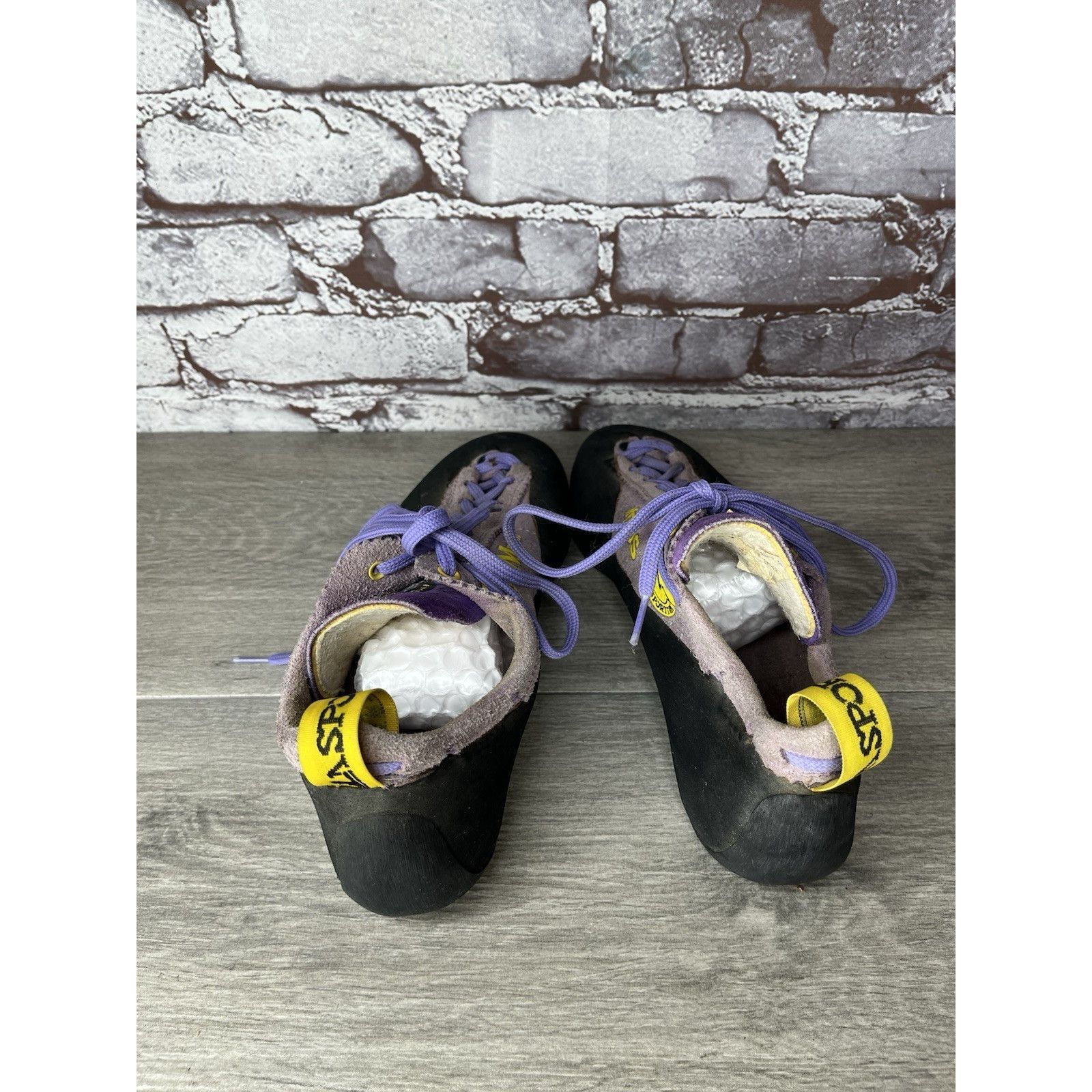 La Sportiva La Sportiva Mythos Climbing Shoes Purple Rock Climb Sneakers Size US 9 / EU 42 - 6 Thumbnail