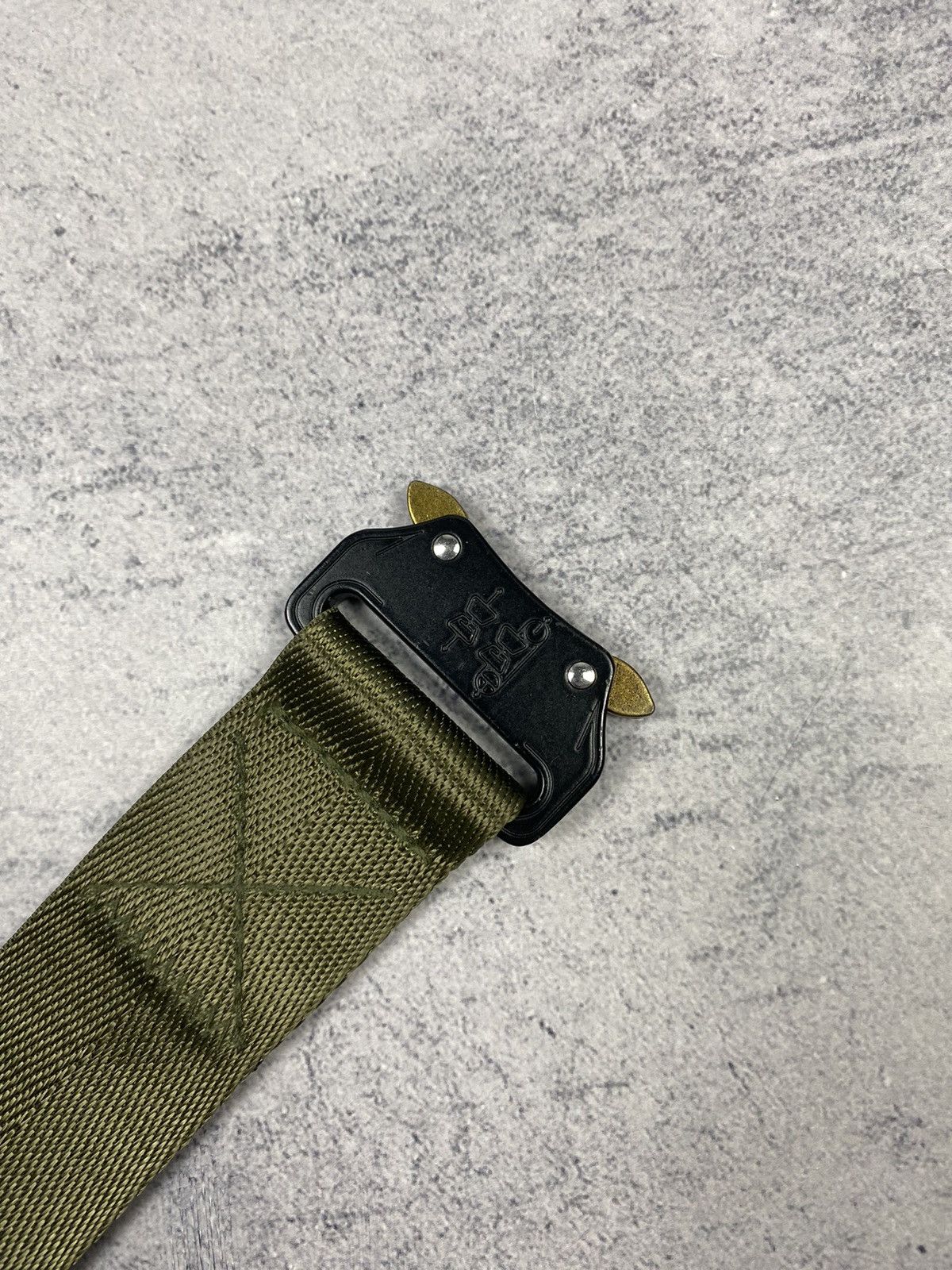 Other Military Tactical Outdoor Hiking Olive Nylon Universal Belt Size ONE SIZE - 7 Thumbnail