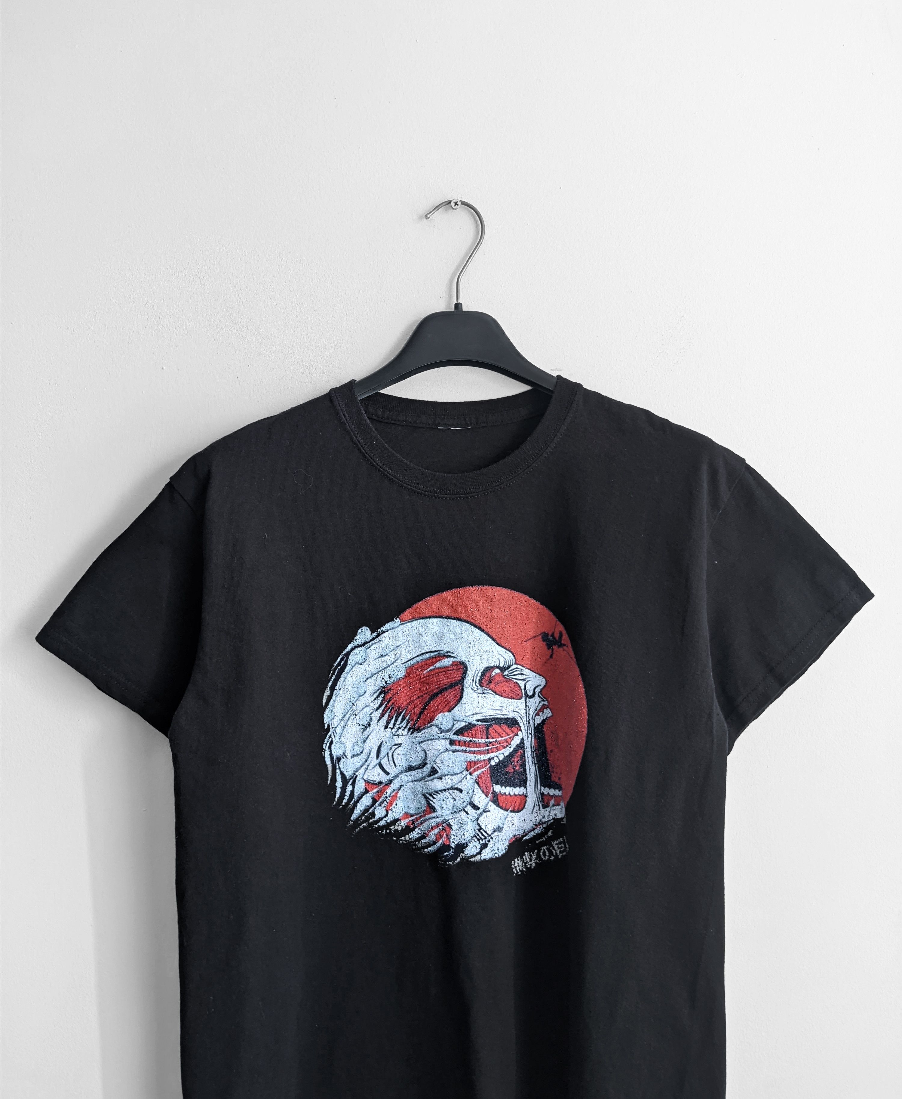 Vintage Vintage tshirt skull y2k black printed Size US M / EU 48-50 / 2 - 1 Thumbnail