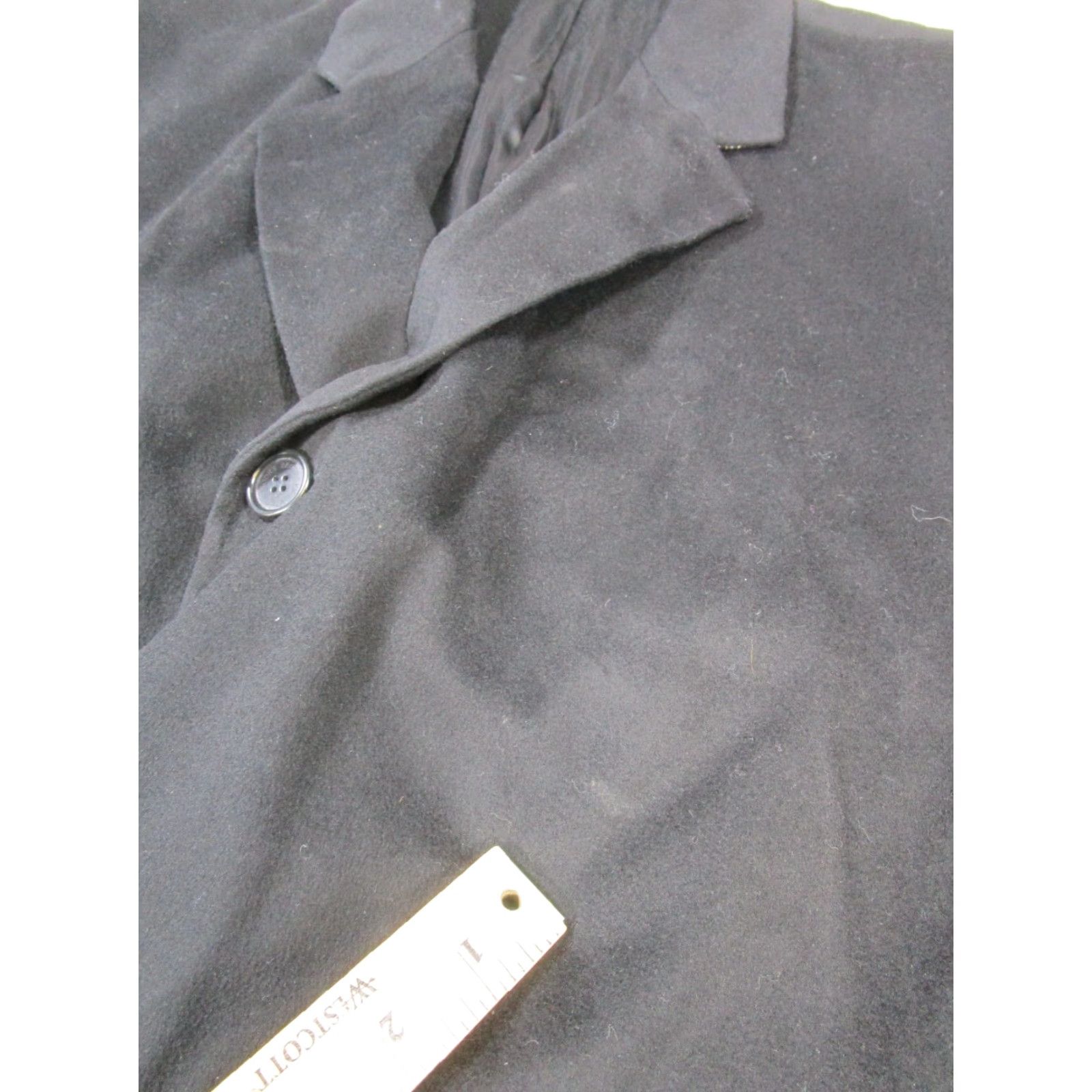 Brooks Brothers Brooks Brothers Overcoat Coat Mens 42 Black Wool Loro Piana Wool Storm 42 2 Piece Regular Wool Solid 90s? Sports Theme Mens Size US XS / EU 42 / 0 - 7 Thumbnail