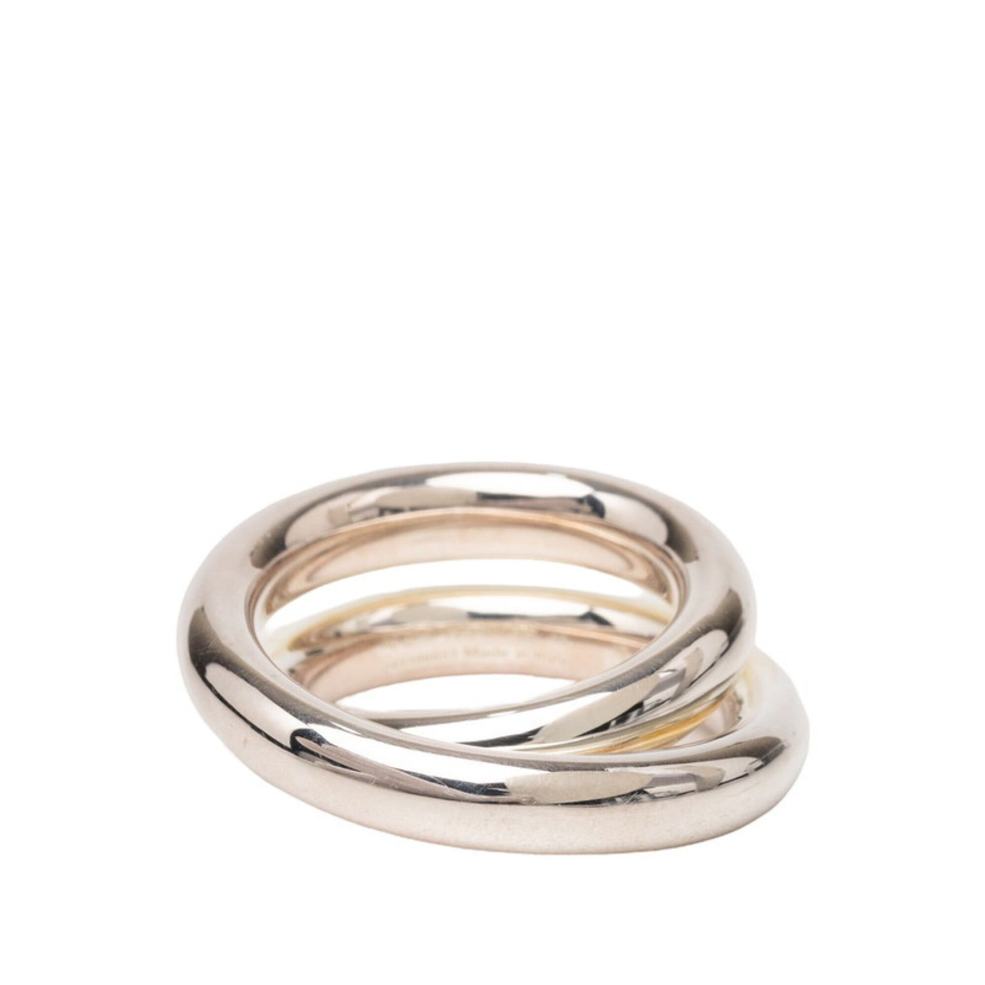Hermes Hermes Vertige Ring, Size 49, SV925 Silver, Women's. Size ONE SIZE - 1 Thumbnail