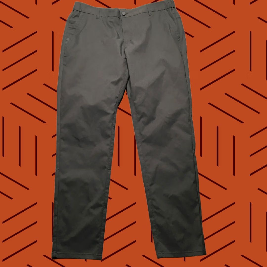 Vintage Jack Archer Jetsetter Pant Mens 34x28 Charcoal Gray Office Comfort Performance Size US 34 / EU 50 - 1 Thumbnail