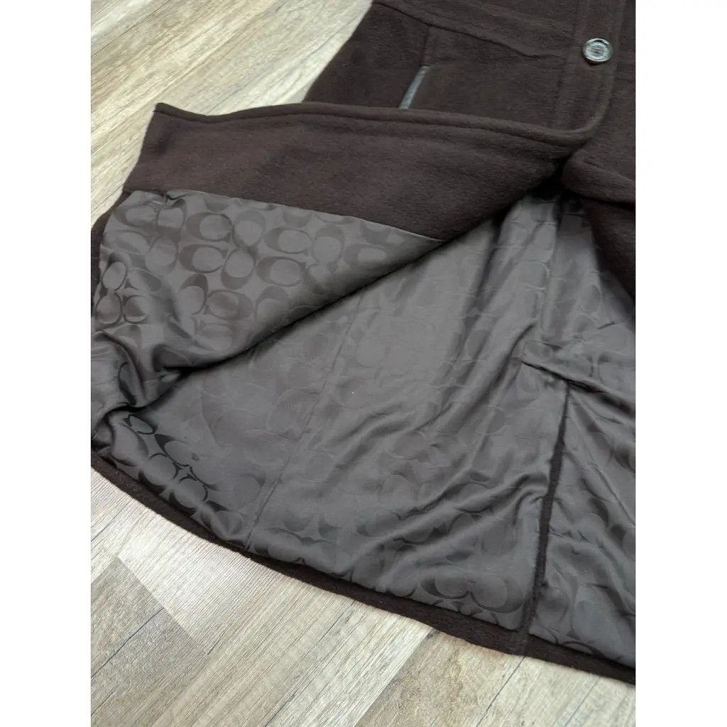 Coach Coach Wool Coat Size: S Size S / US 4 / IT 40 - 5 Thumbnail