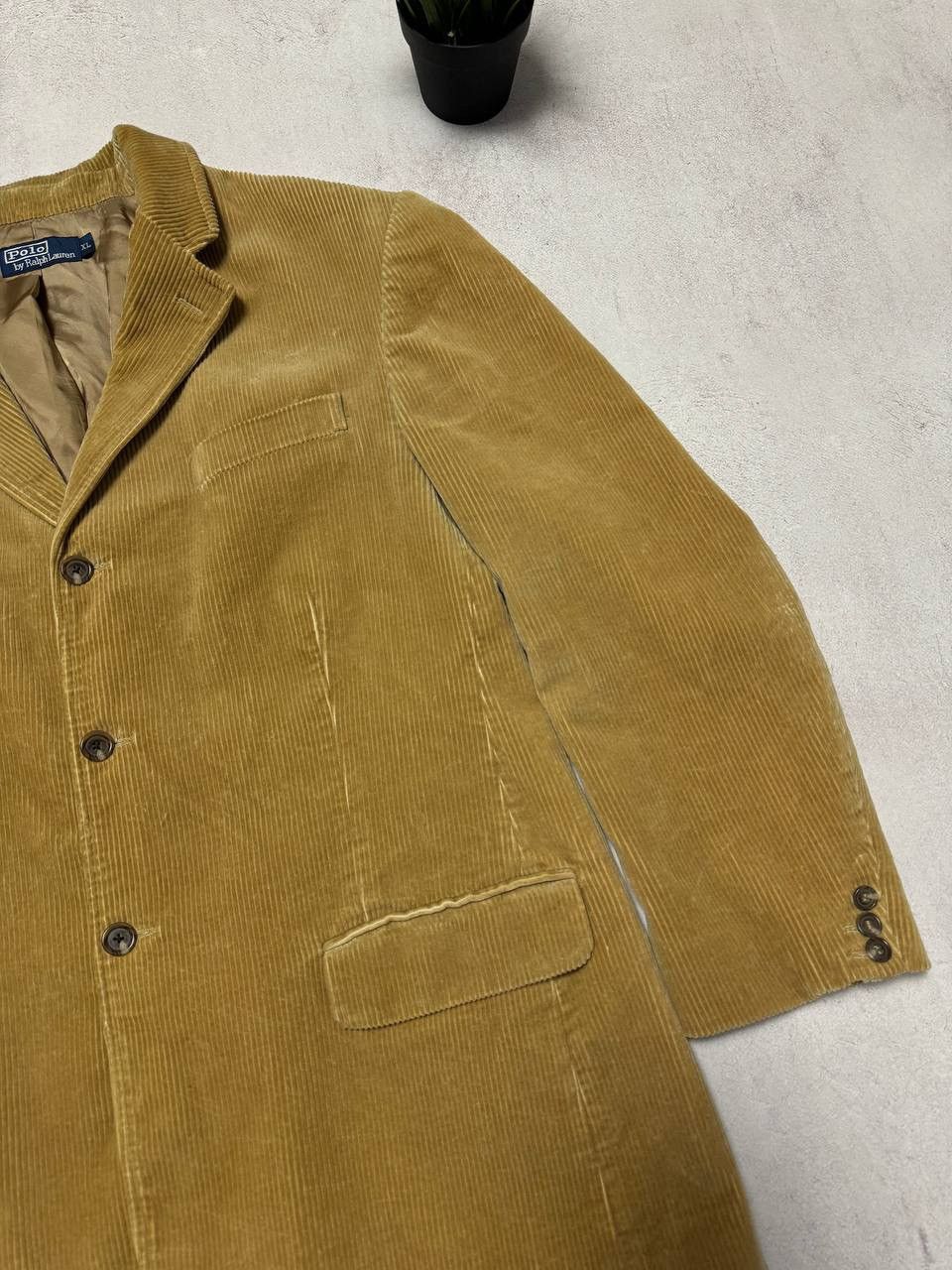 Polo Ralph Lauren × Vintage Vintage Polo Ralph Lauren Blazer Corduroy Mens 90s Size 48R - 4 Thumbnail