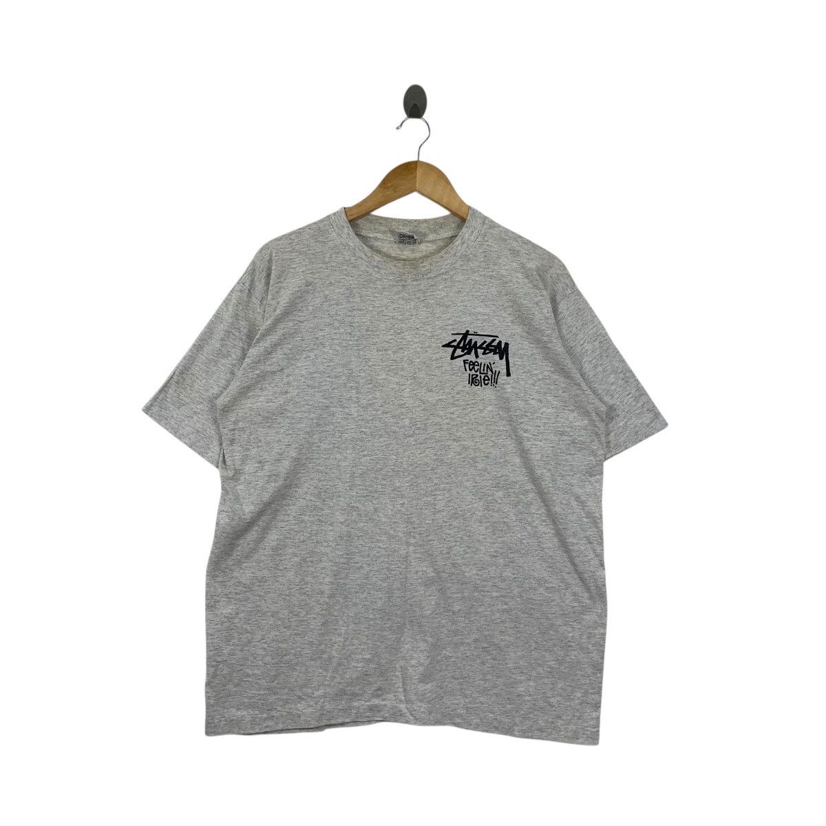 Stussy Vintage 80s STUSSY IRIE RASTA Bob Marley Skateboard Tee Size US XL / EU 56 / 4 - 2 Thumbnail