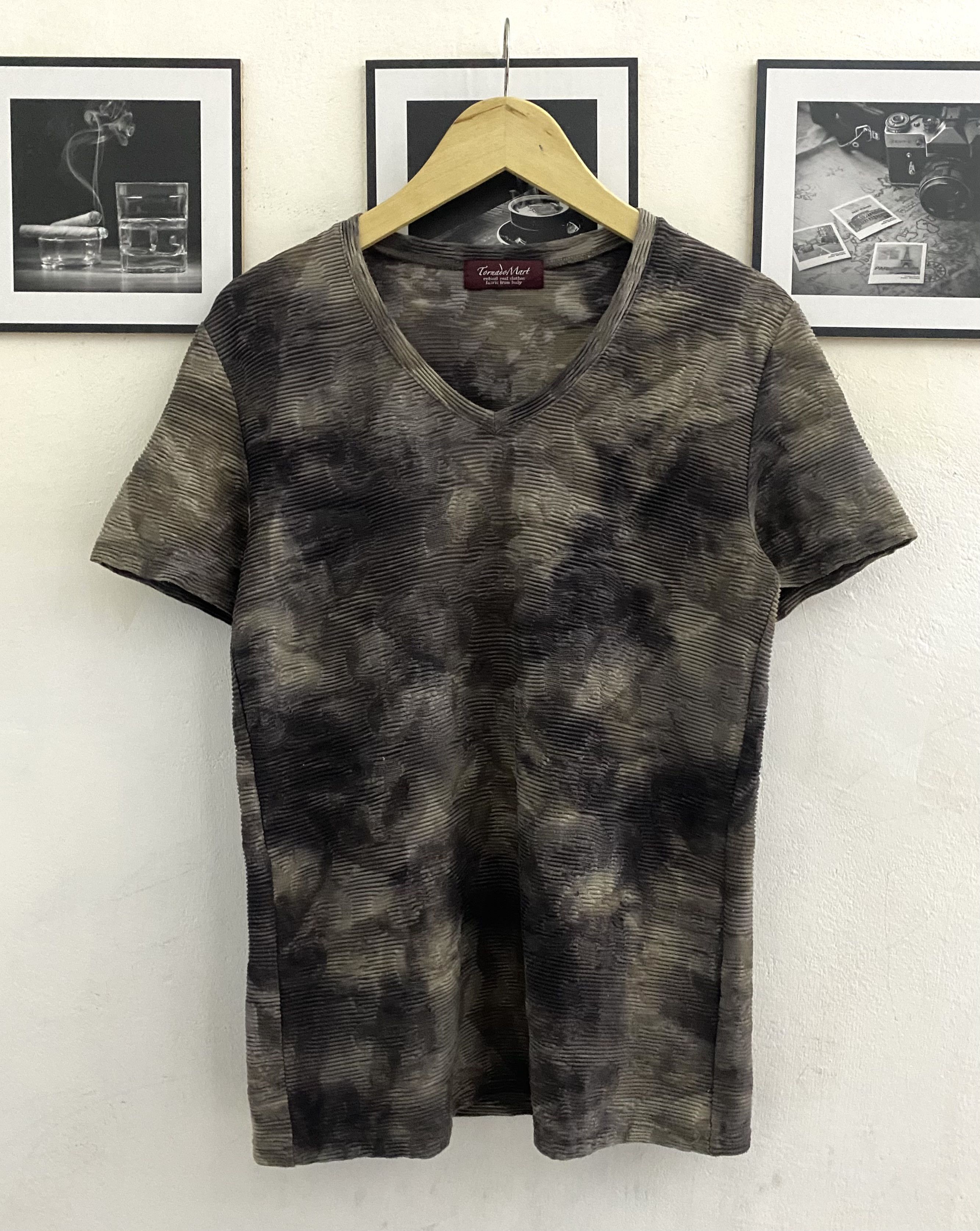 Tornado Mart 2000s TORNADO MART FLOWER WRINKLE TEE Size US M / EU 48-50 / 2 - 1 Thumbnail