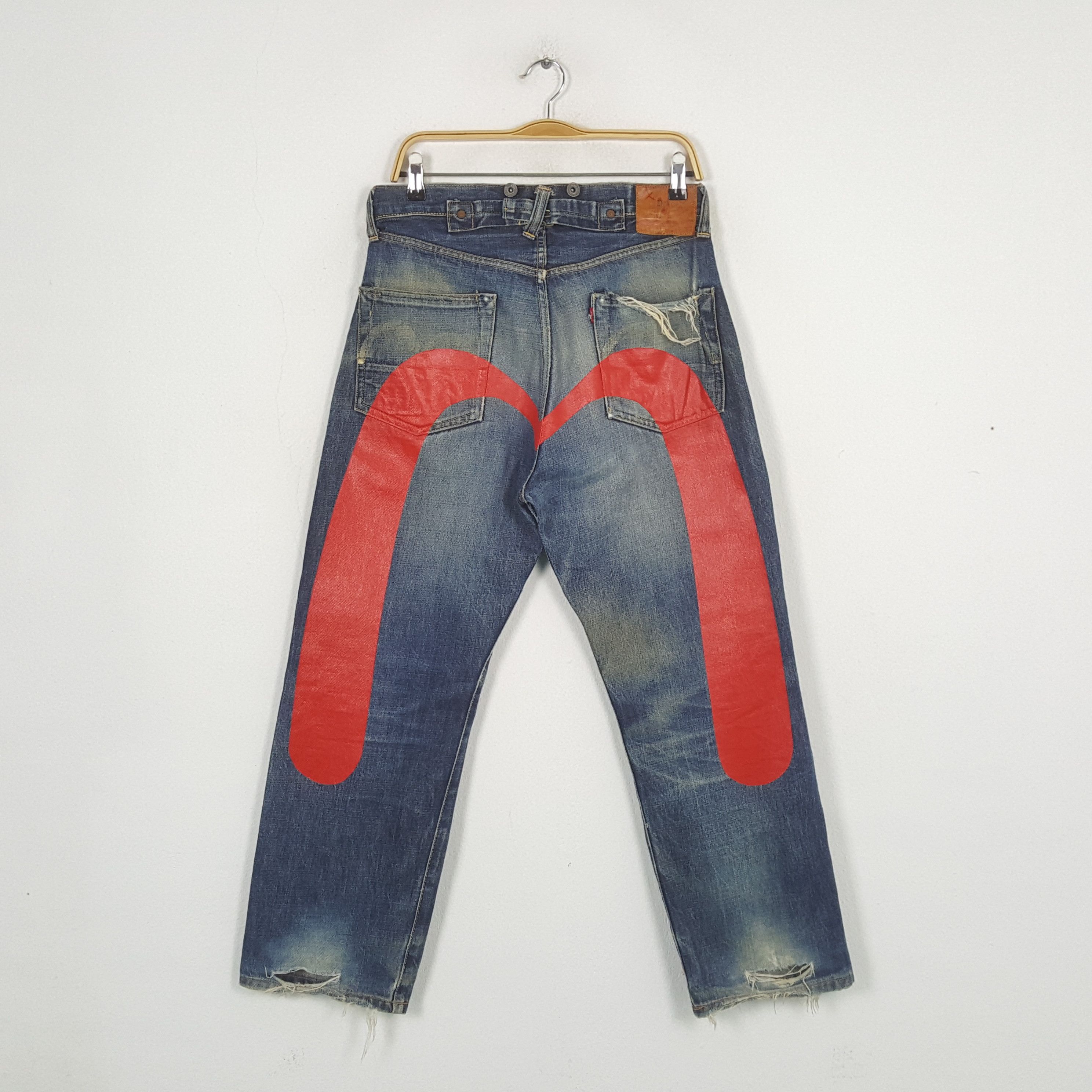 Vintage EVIS Japan Brand Daicock Custom Denim Jeans C280N20