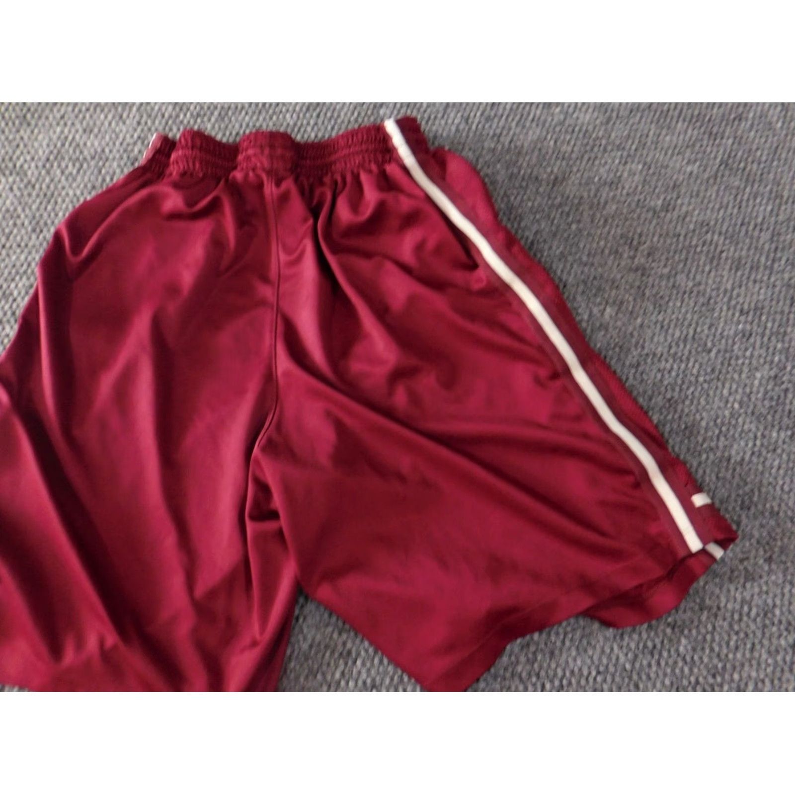 Nike Nike Womens Shorts XL Red Logo Athletic Stretch Waist Activewear Size 40" / US 18 - 7 Thumbnail