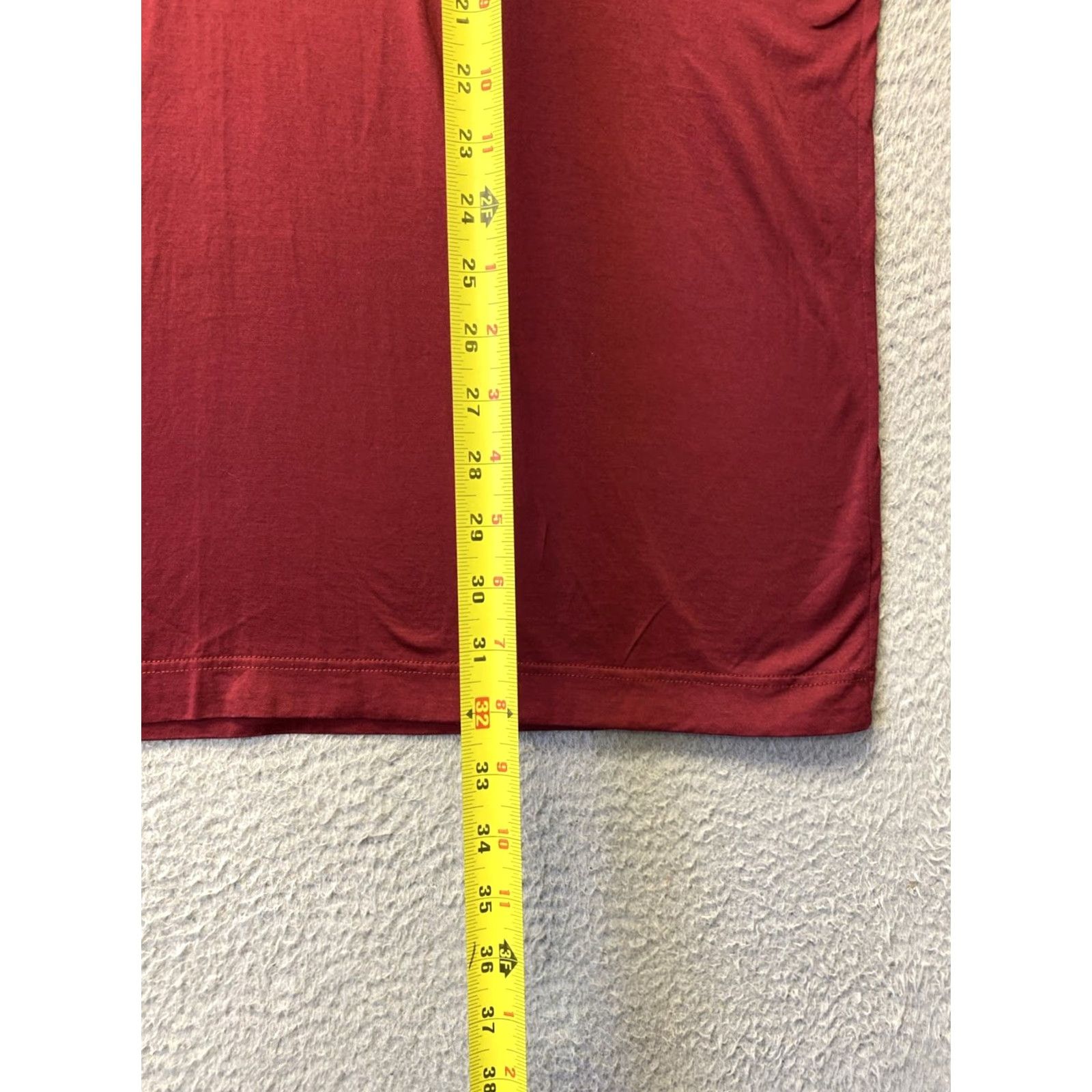 Vintage Bobby Jones Polo Golf Shirt Men’s Large Maroon Cotton Knit Short Sleeve Button Collar Logo Made in Italy /0705 Size US L / EU 52-54 / 3 - 6 Thumbnail