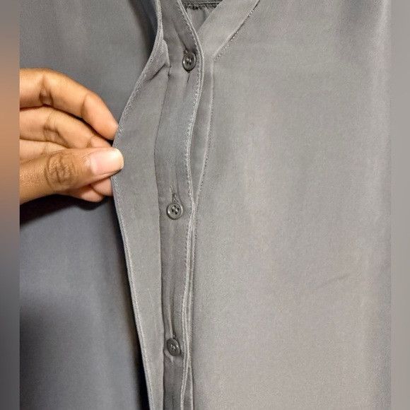 Joie Joie Women’s Gray Long Sleeve Blouse Size S Size S / US 4 / IT 40 - 4 Thumbnail