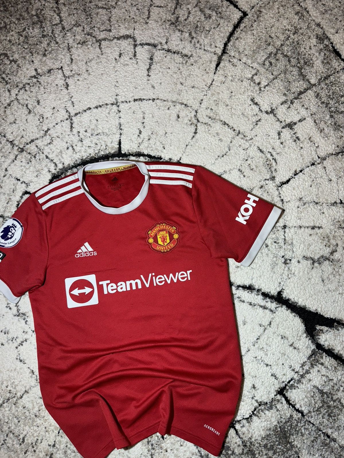 Adidas × Vintage RONALDO Manchester United 2021/22 Adidas Jersey Blockore S Size US S / EU 44-46 / 1 - 4 Thumbnail