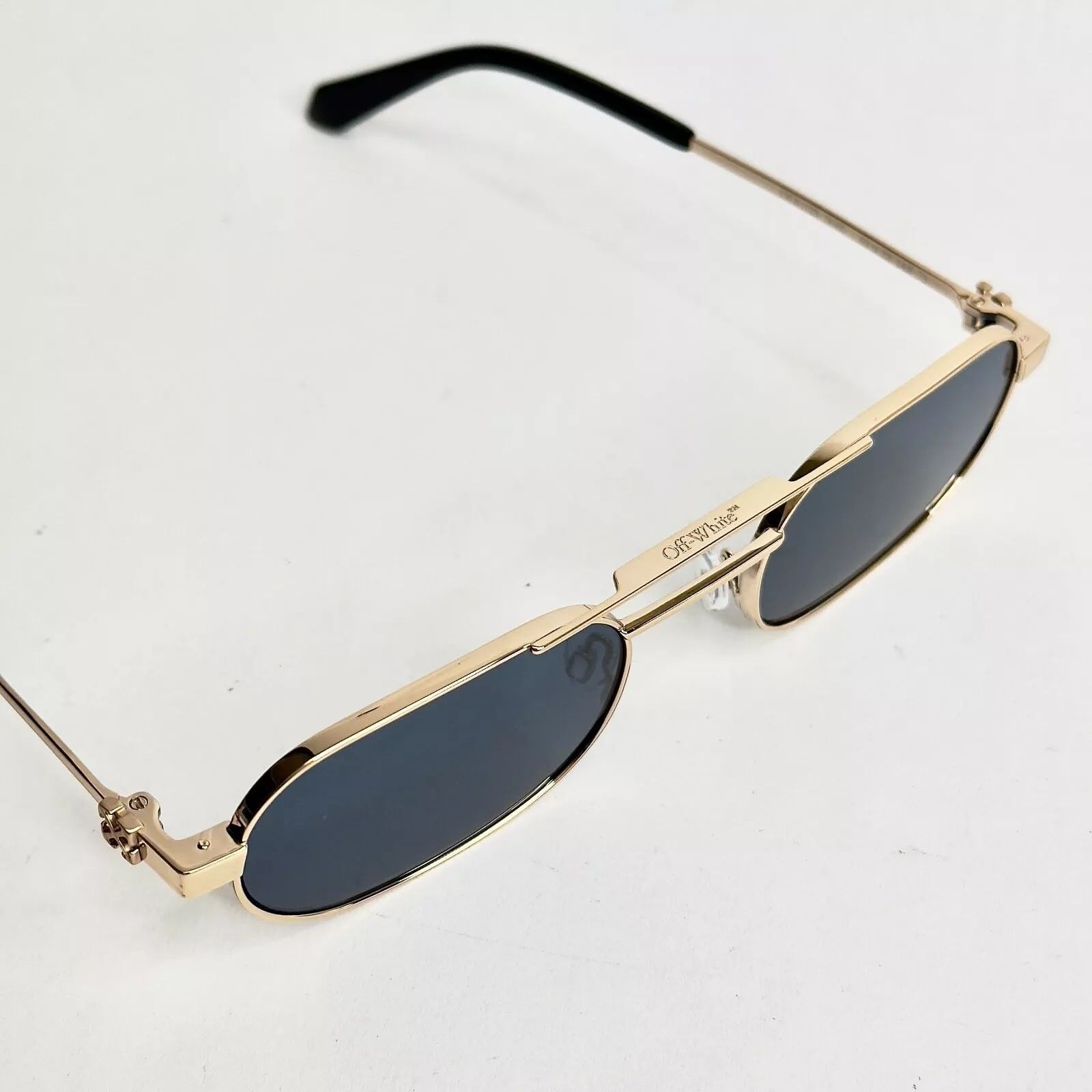Off-White OFF-WHITE OERI123 Gold Blue Square Unisex VAIDEN Logo 123 Size ONE SIZE - 9 Thumbnail
