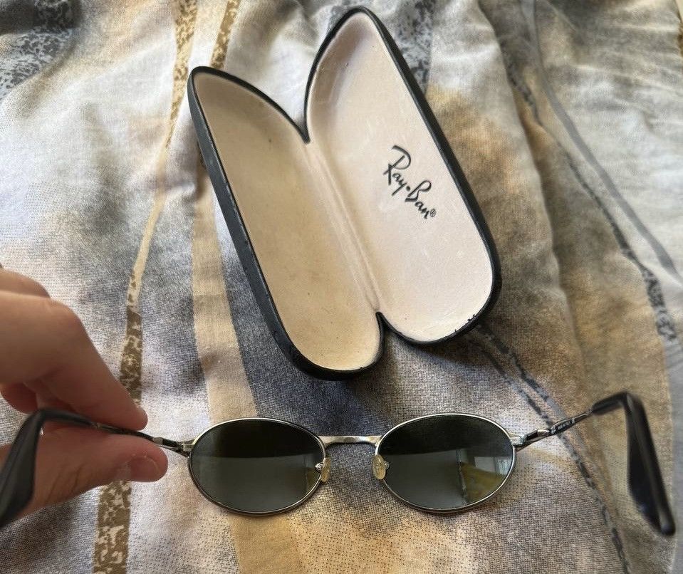 RayBan Vintage Ray-Ban W2839 Oval Metal Sunglasses 90s Archive Size ONE SIZE - 5 Thumbnail