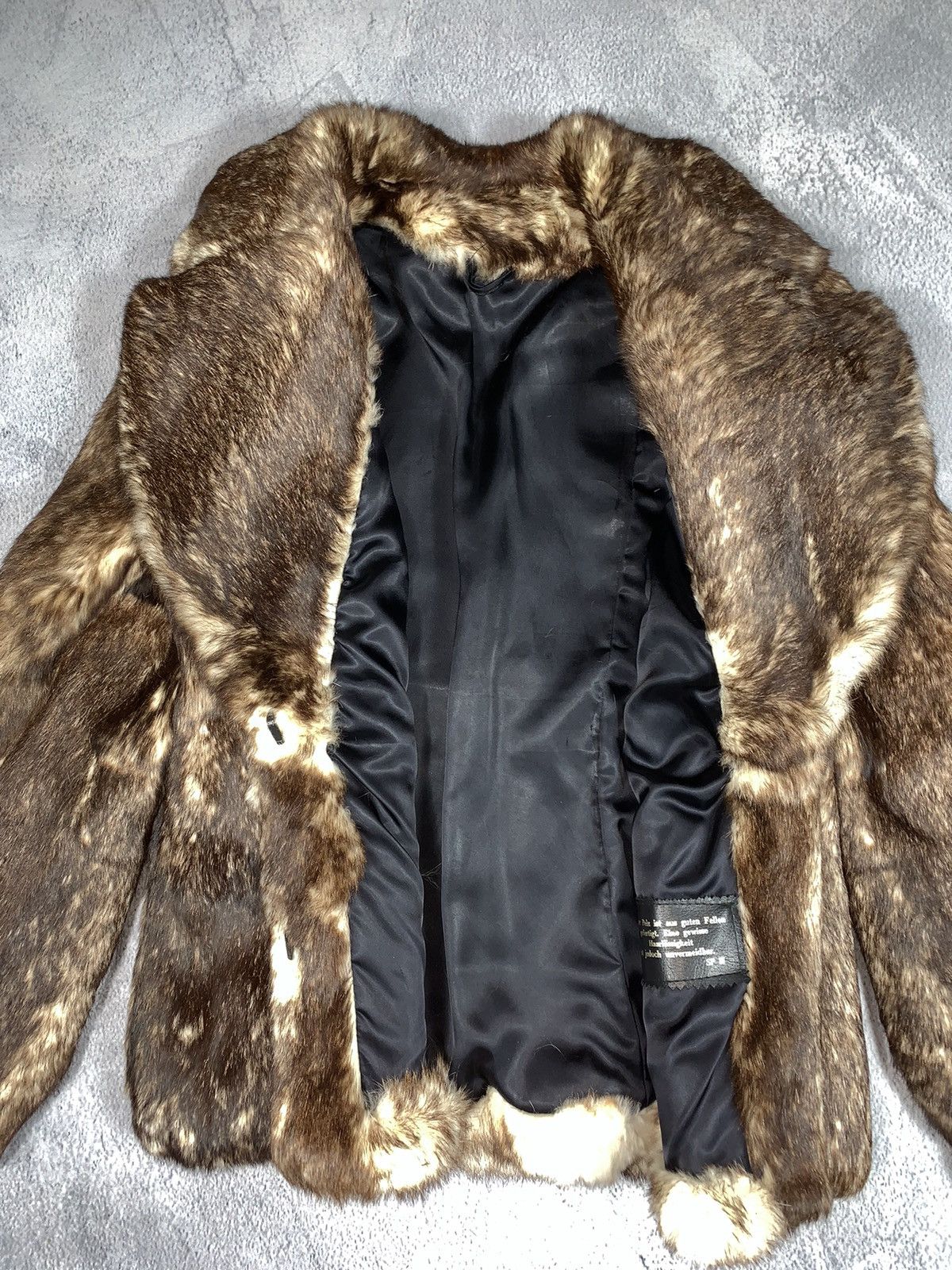 Japanese Brand Vintage 90s real Fur coat jacket Y2K japanese old money Size S / US 4 / IT 40 - 4 Thumbnail
