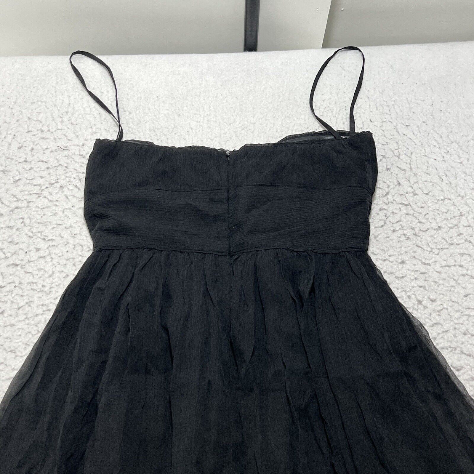 J.Crew J. Crew Emily Silk Chiffon Cocktail Dress Lined Sleeveless Size XS / US 0-2 / IT 36-38 - 8 Thumbnail