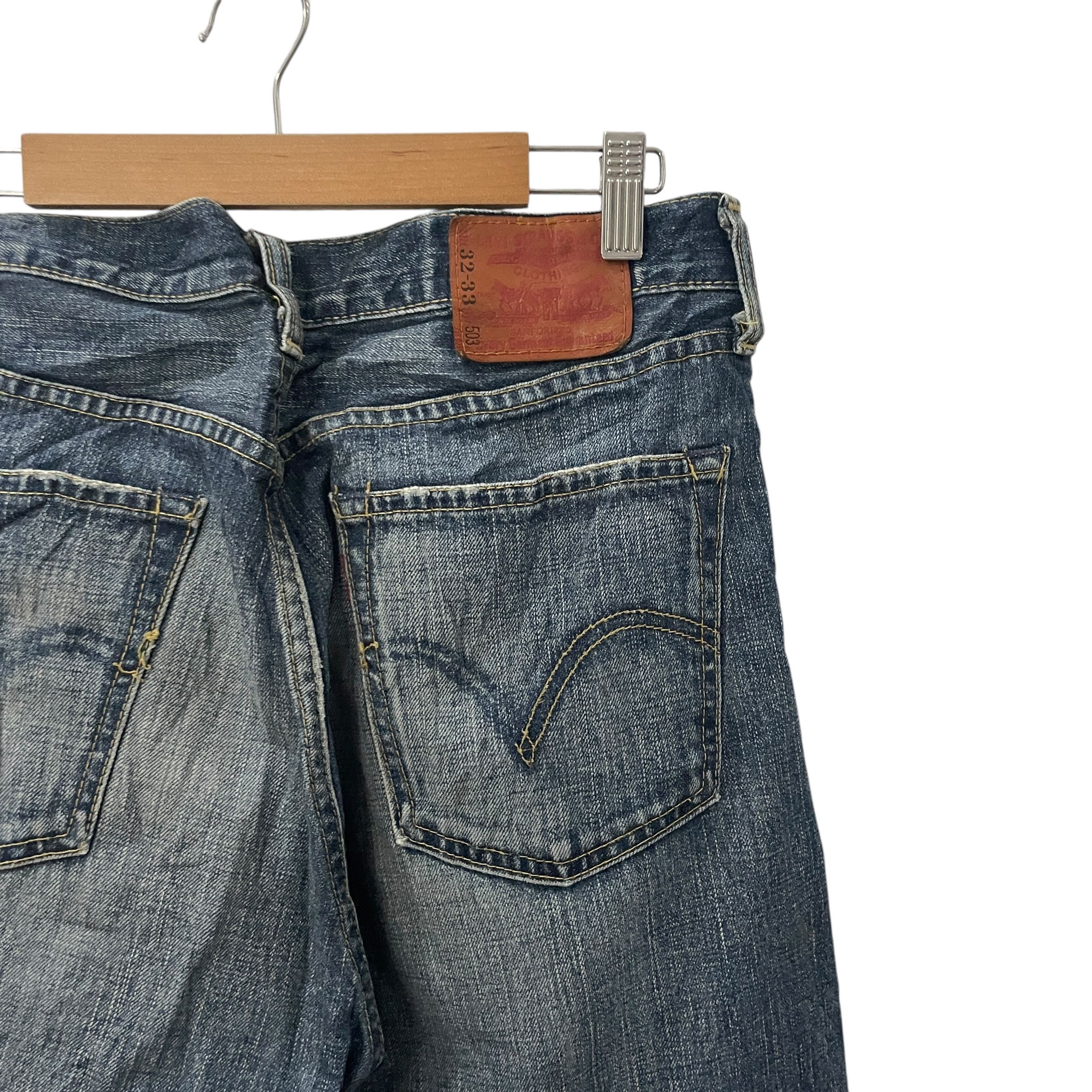 Levi's Vintage Y2k Levis Lot 503 Denim Jeans Size US 31 - 8 Thumbnail