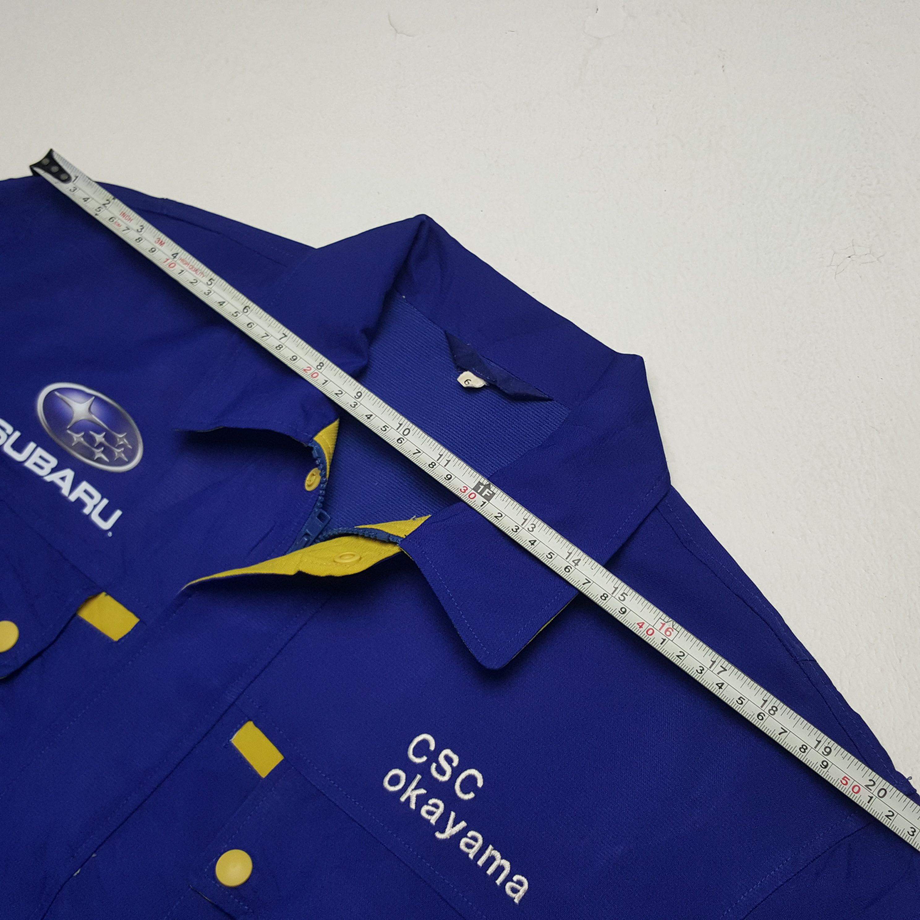 Vintage Vintage Subaru Japanese Motorsports Team Custom Art Jacket Size US M / EU 48-50 / 2 - 6 Thumbnail