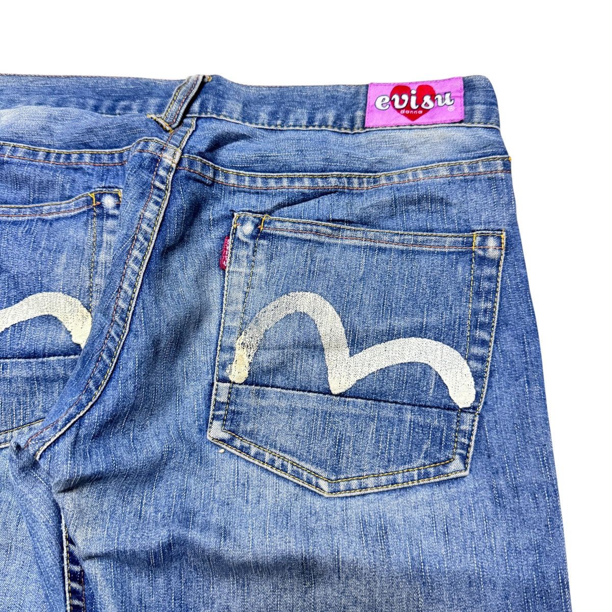 Evisu Evisu Donna Seagul Denim Jeans Size 29" - 11 Thumbnail