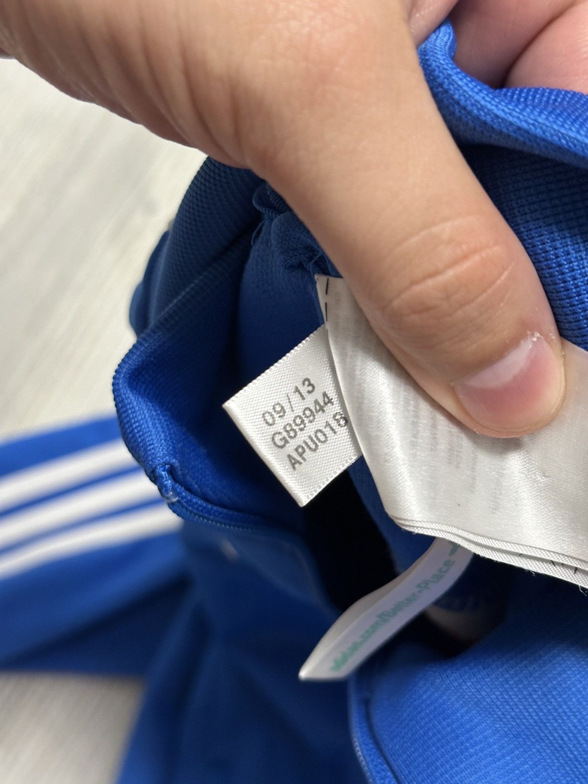Adidas ADIDAS 2013 REAL MADRID ANTHEM TRACK JACKET Blue Size US M / EU 48-50 / 2 - 4 Thumbnail