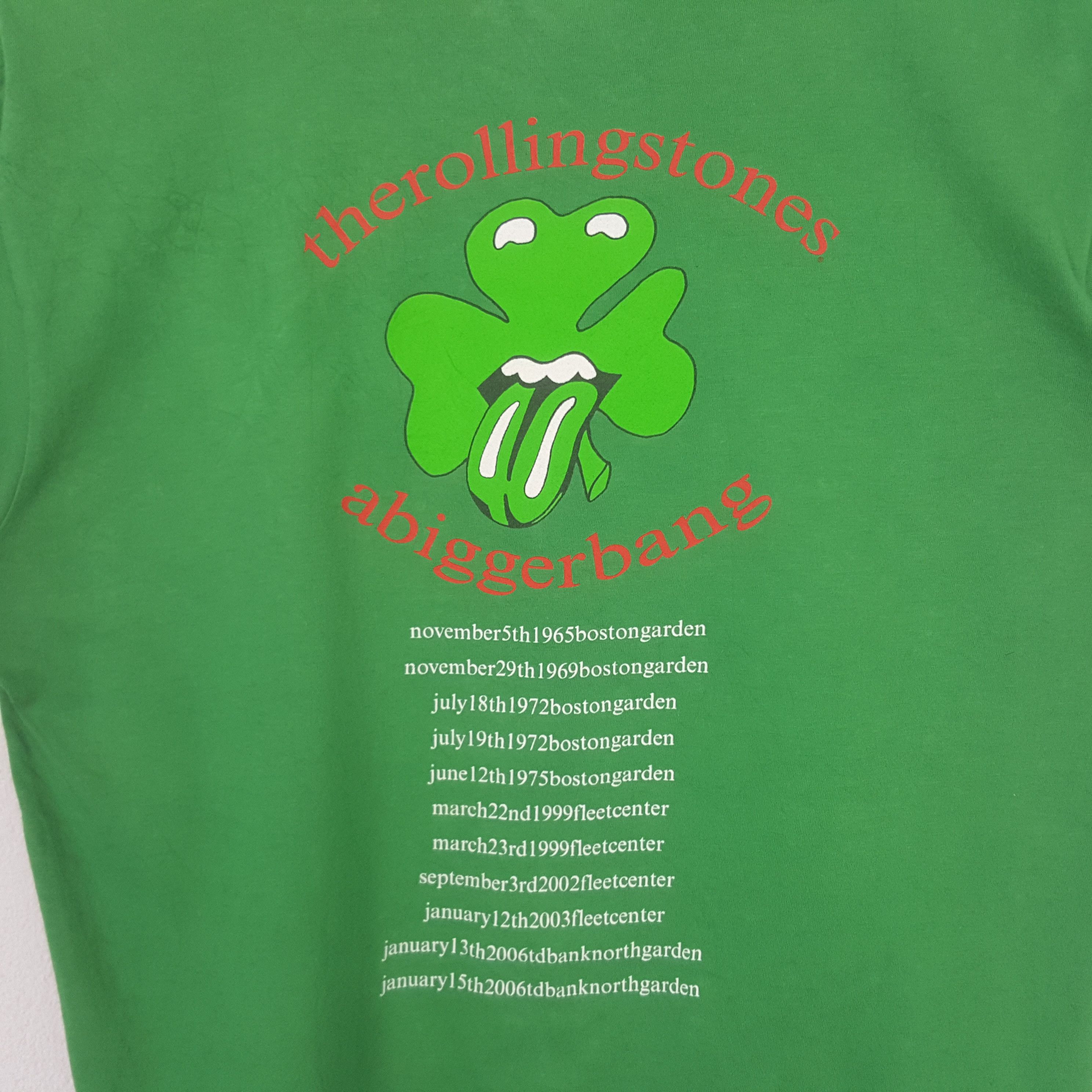 The Rolling Stones Vintage Boston The Rollong Stones 2005 Promo Tshirt RR26 Size US M / EU 48-50 / 2 - 4 Thumbnail