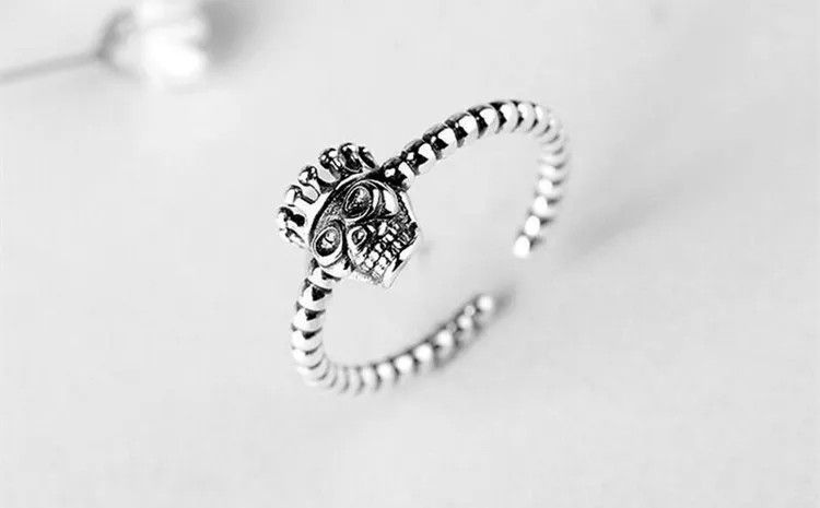 Jewelry Creative Skull Ring Size ONE SIZE - 4 Thumbnail