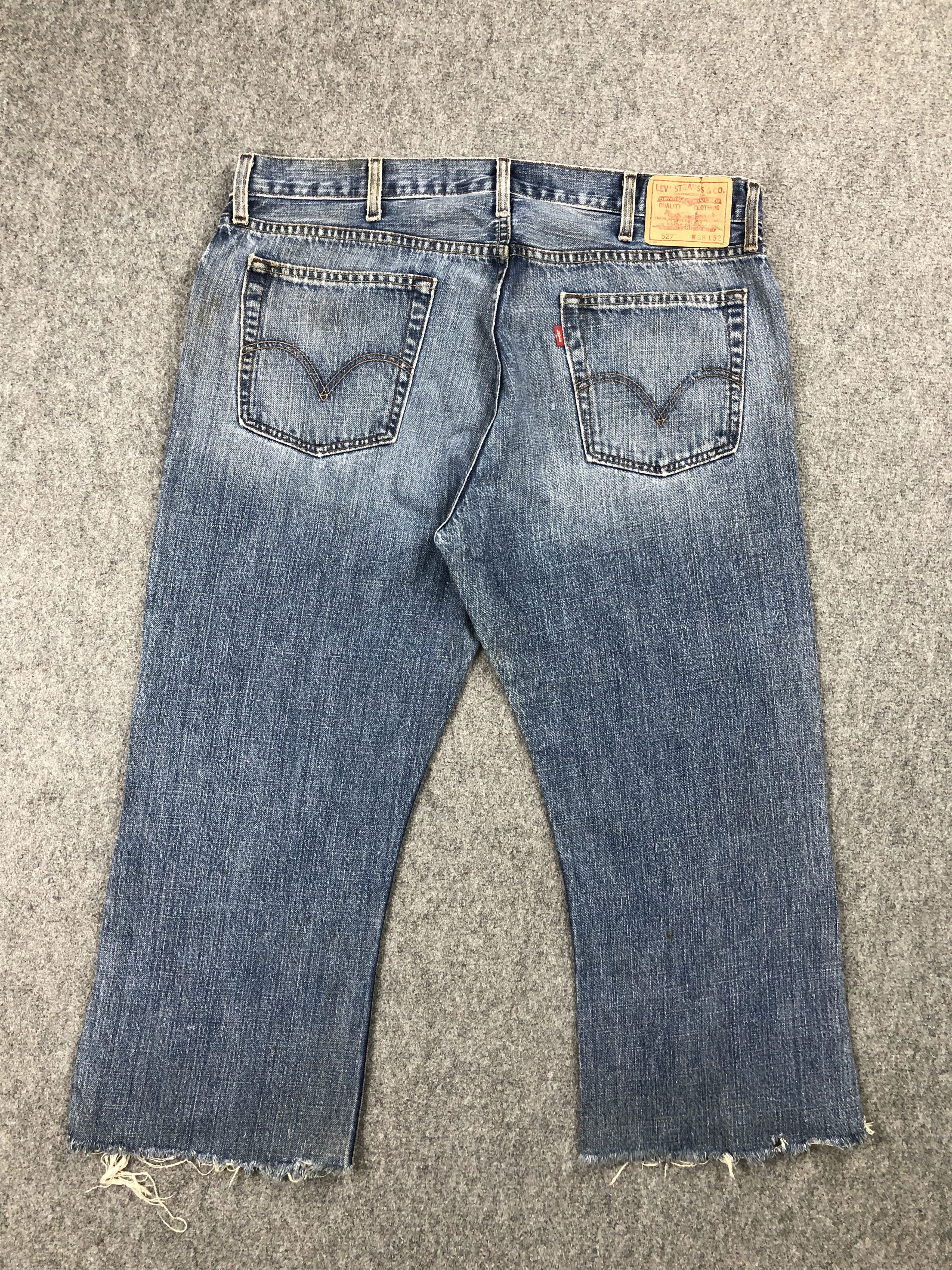 Levi's Vintage Levis 527 Flared Bootcut Jeans DP2289 Size US 38 / EU 54 - 13 Thumbnail