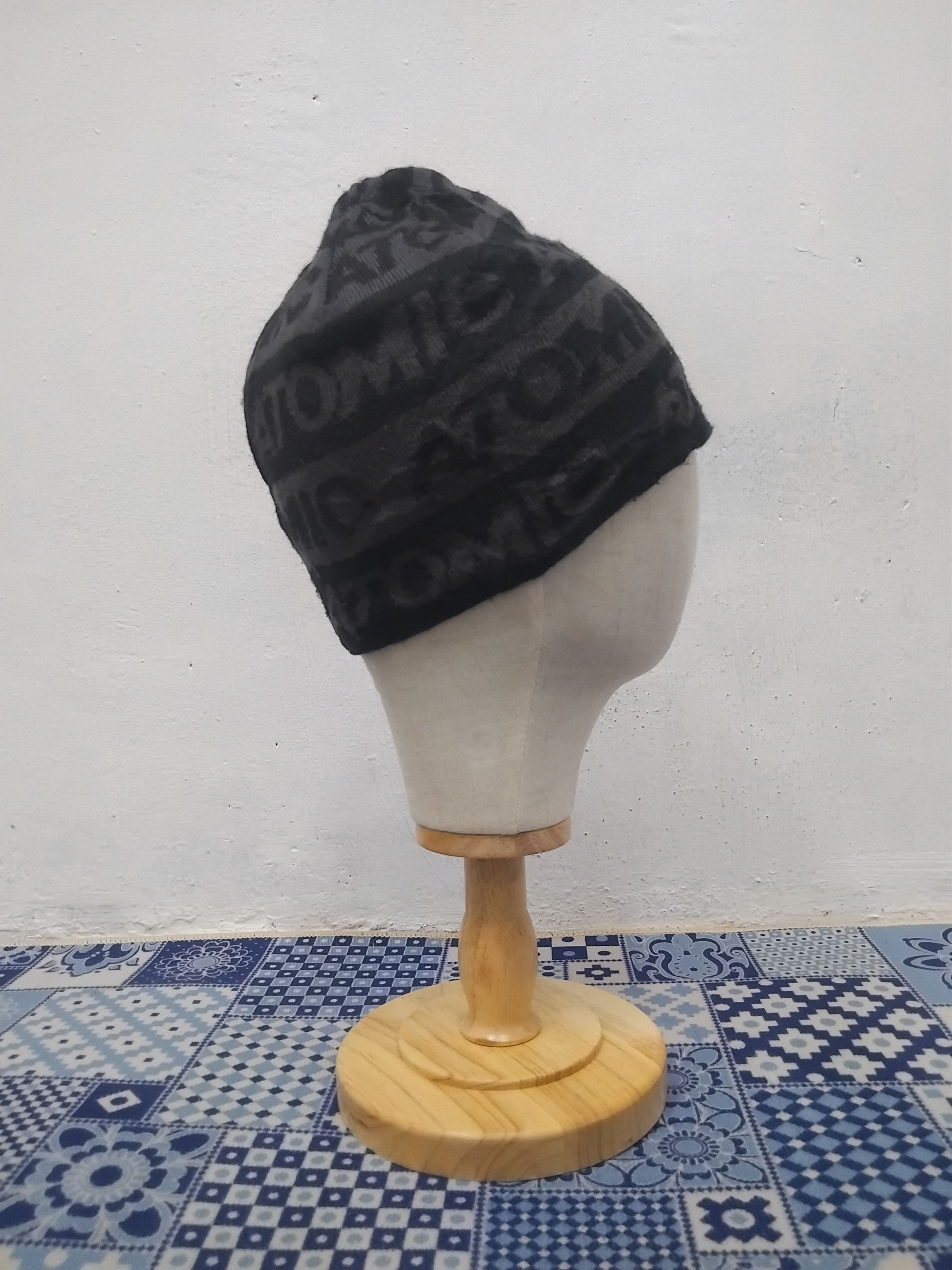 Japanese Brand 💥Atomic Austria black colour Beanie Size ONE SIZE - 8 Thumbnail