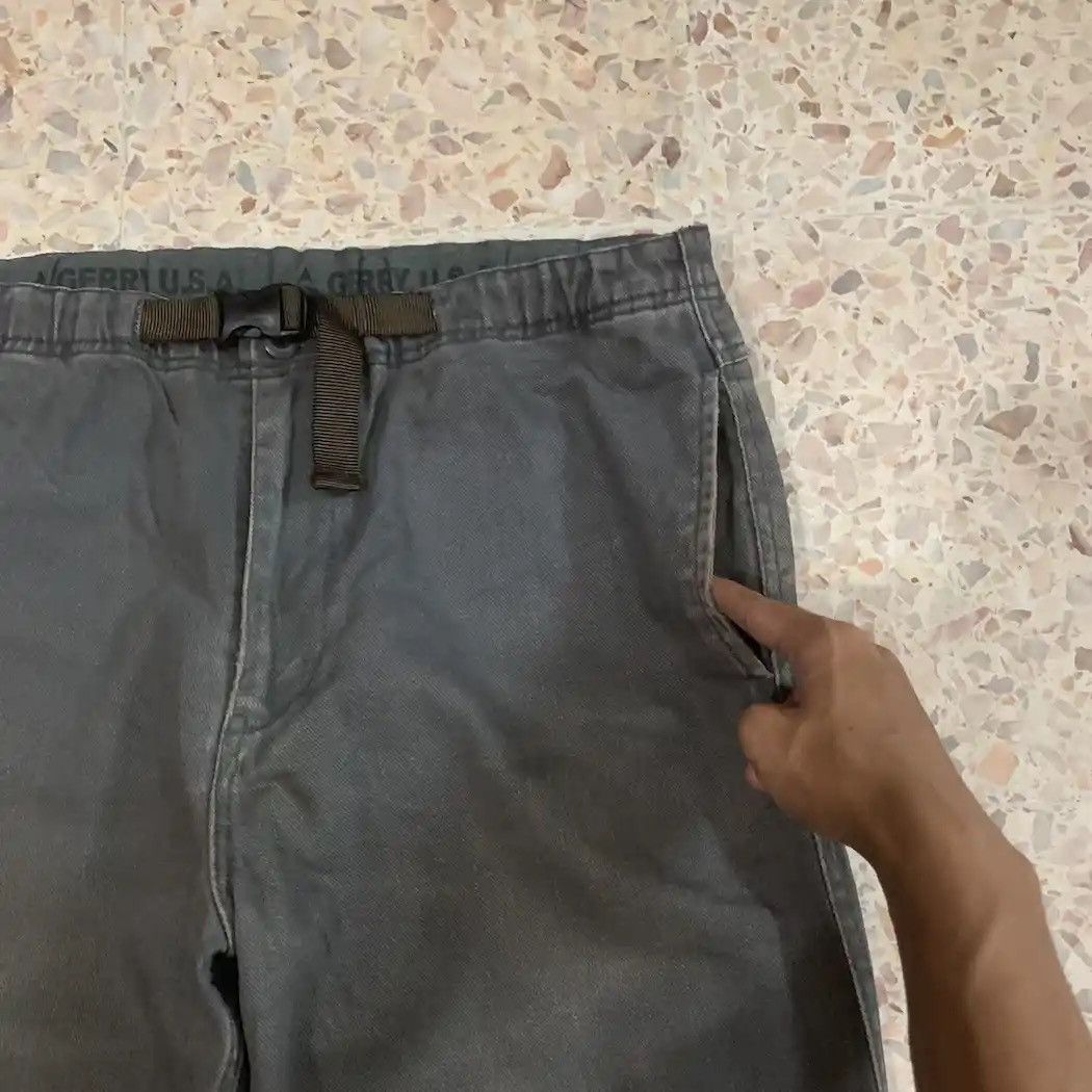 Sports Specialties × Vintage Vintage GERY USA Trousers Belt Duck Canvas Y2K Hiking Faded Size US 34 / EU 50 - 8 Thumbnail