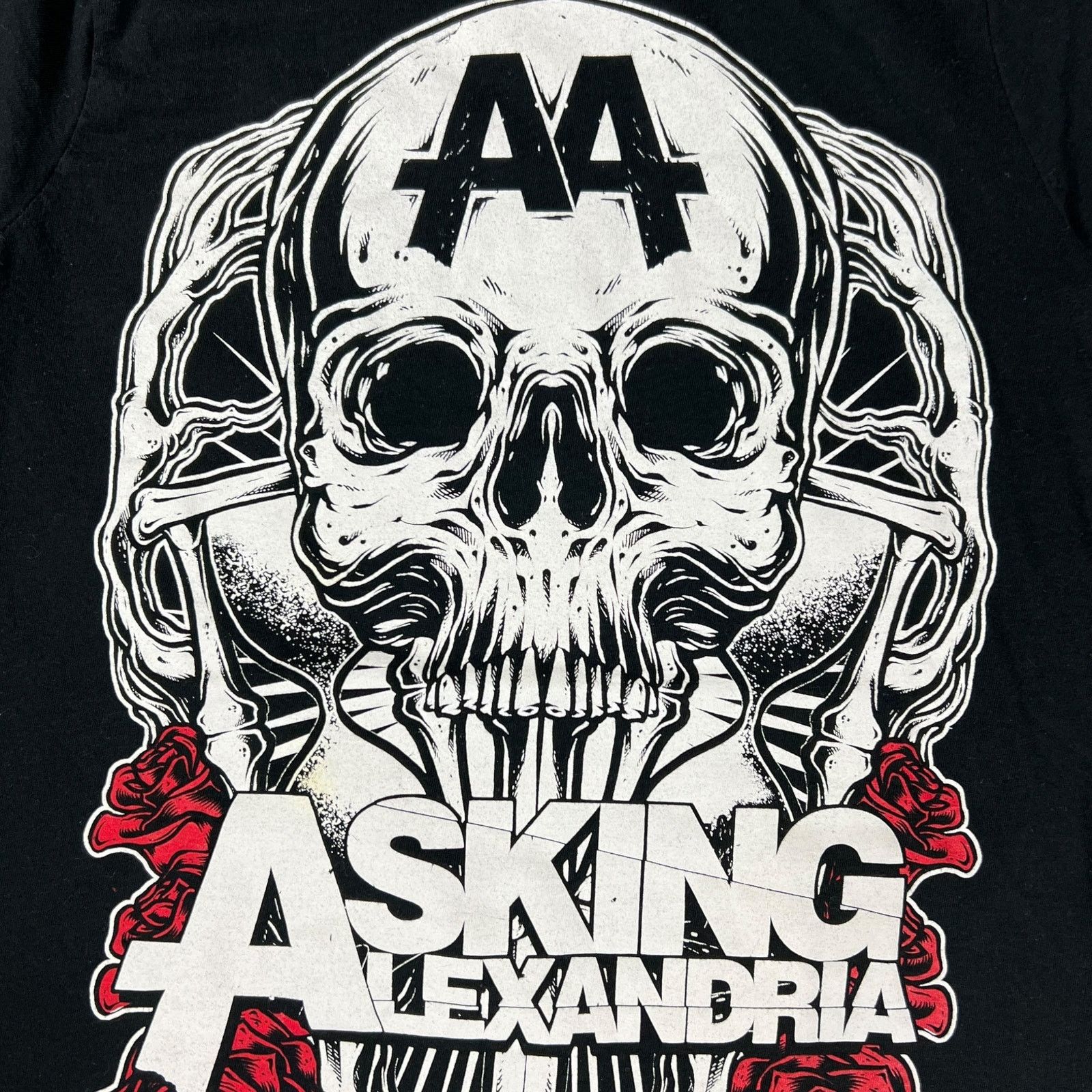 Band Tees Y2K Asking Alexandria band tee (S) Size US XS / EU 42 / 0 - 4 Thumbnail