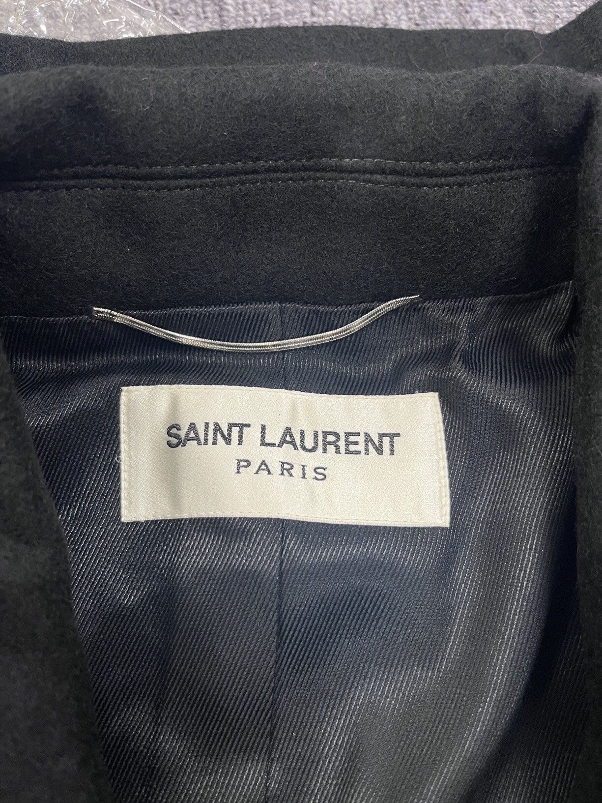 Saint Laurent Paris × Yves Saint Laurent Saint Laurent Paris 2013 leather patchwork jacket Size US L / EU 52-54 / 3 - 7 Thumbnail