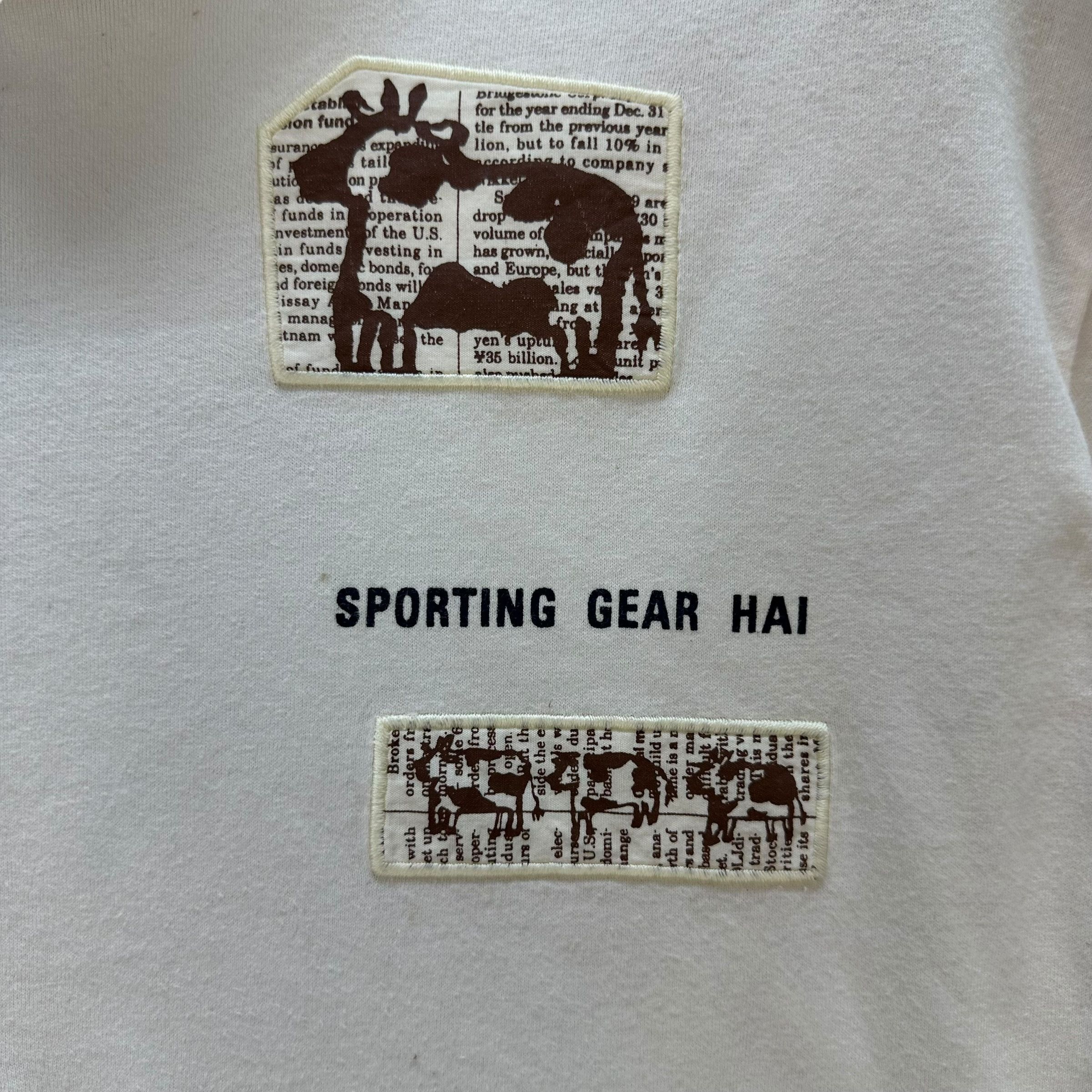 Hai Sporting Gear Vintage 90's HAI SPORTING GEAR Issey Miyake Tee #A80-1932 Size US M / EU 48-50 / 2 - 3 Thumbnail