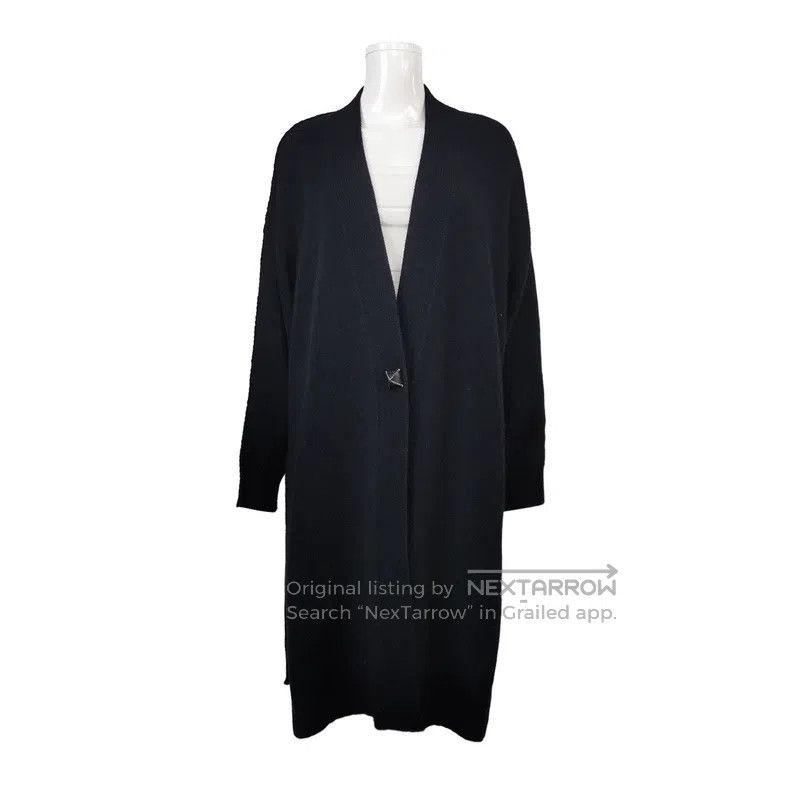 Hermes Hermes Black cashmere long cardigan Size XS / US 0-2 / IT 36-38 - 1 Thumbnail