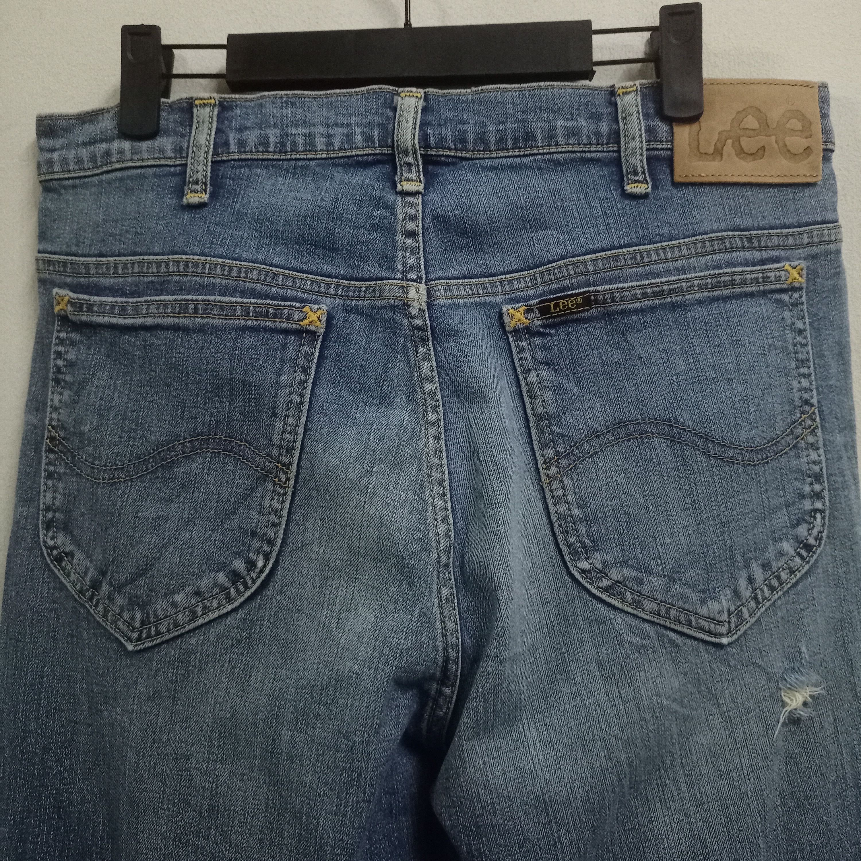 Lee Vintage Lee Riders Blue Wash Workwear Jeans Size US 32 / EU 48 - 6 Thumbnail