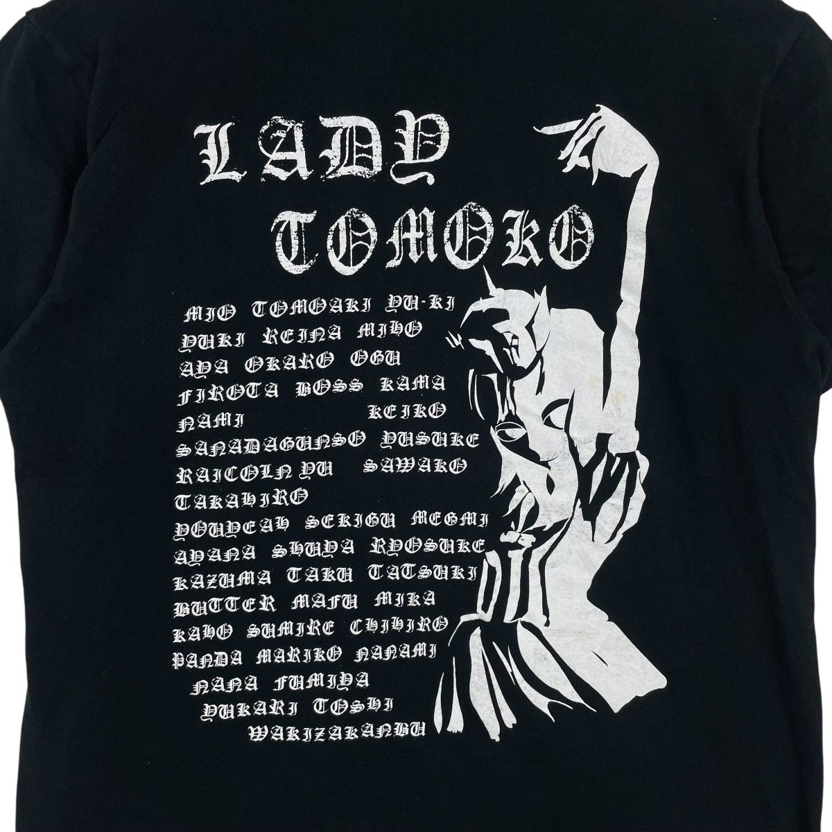Japanese Brand Lady Tomoko Japan Printed Tee Shirt Size US M / EU 48-50 / 2 - 2 Thumbnail