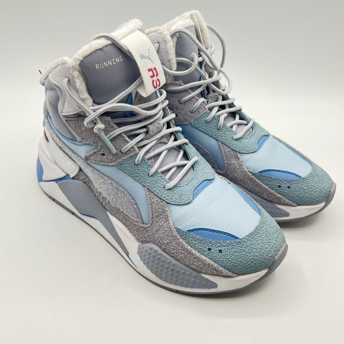 Puma Puma RS-X Mid Winter Grey Blue Athletic Sneakers Men’s 7.5 Size US 7.5 / EU 40-41 - 1 Thumbnail