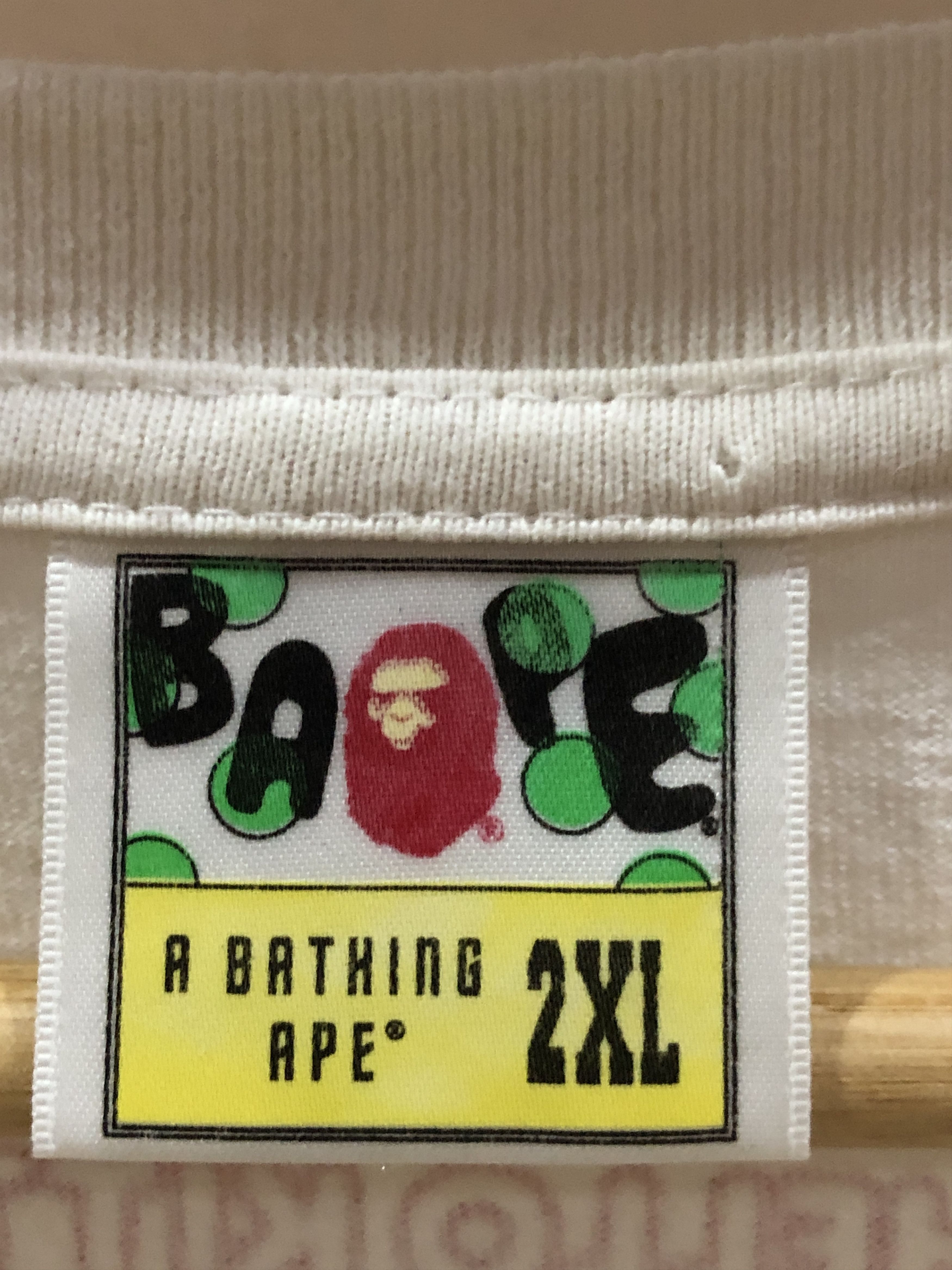 Bape 2015 A Bathing Ape x Hello Kitty Sanrio Tshirts Size US XXL / EU 58 / 5 - 7 Thumbnail